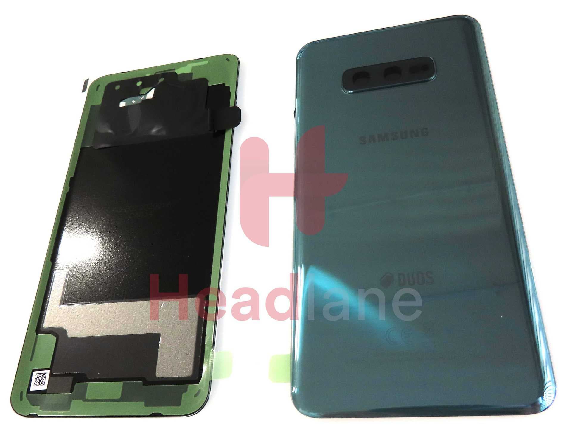 Samsung SM-G975 Galaxy S10+ / S10 Plus Back / Battery Cover - Prism Green (DUOS) - GH82-18409E