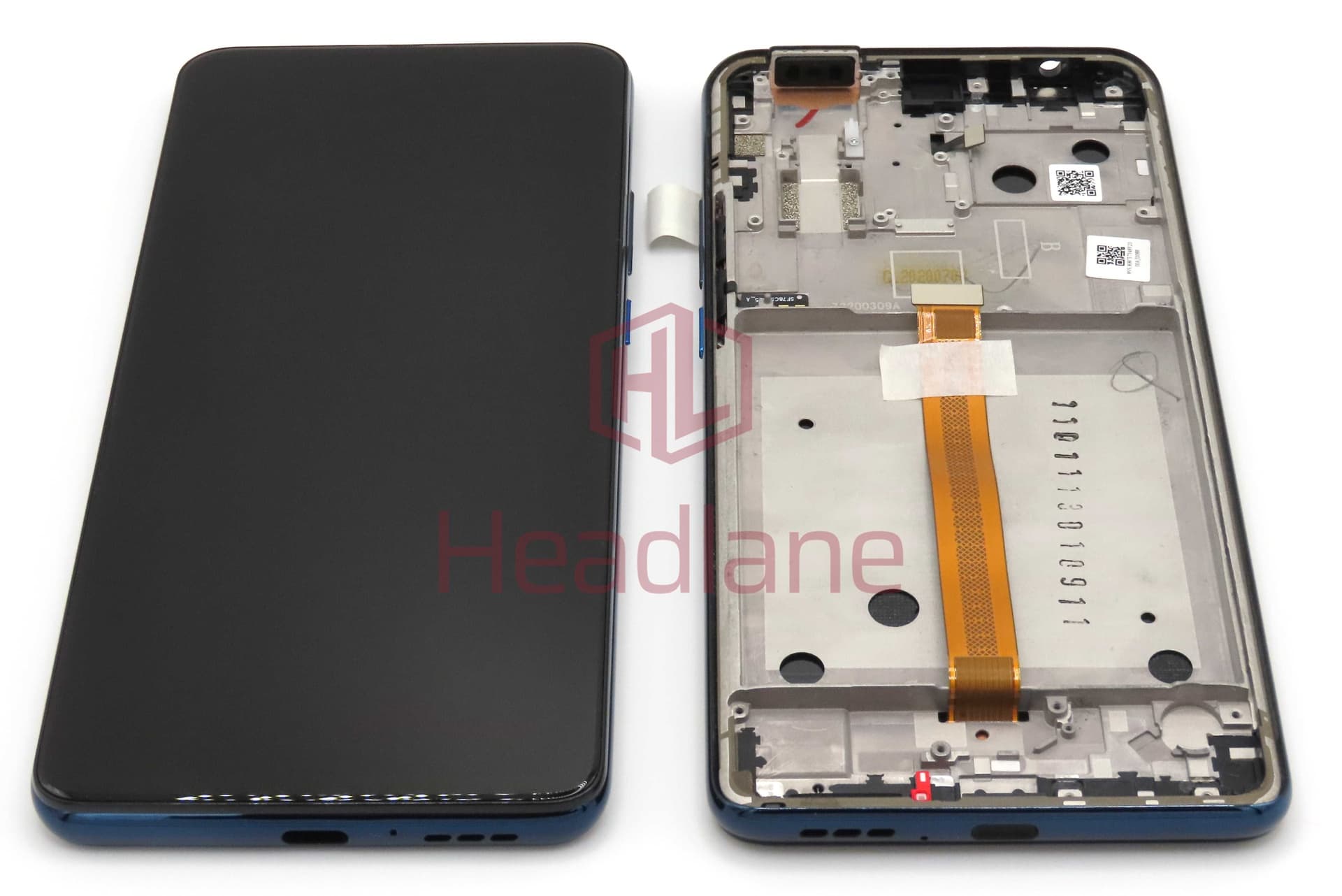 Motorola XT2027 One Hyper LCD Display / Screen + Touch - Blue - 5D68C15858 - Lenovo / Motorola Replacement Part