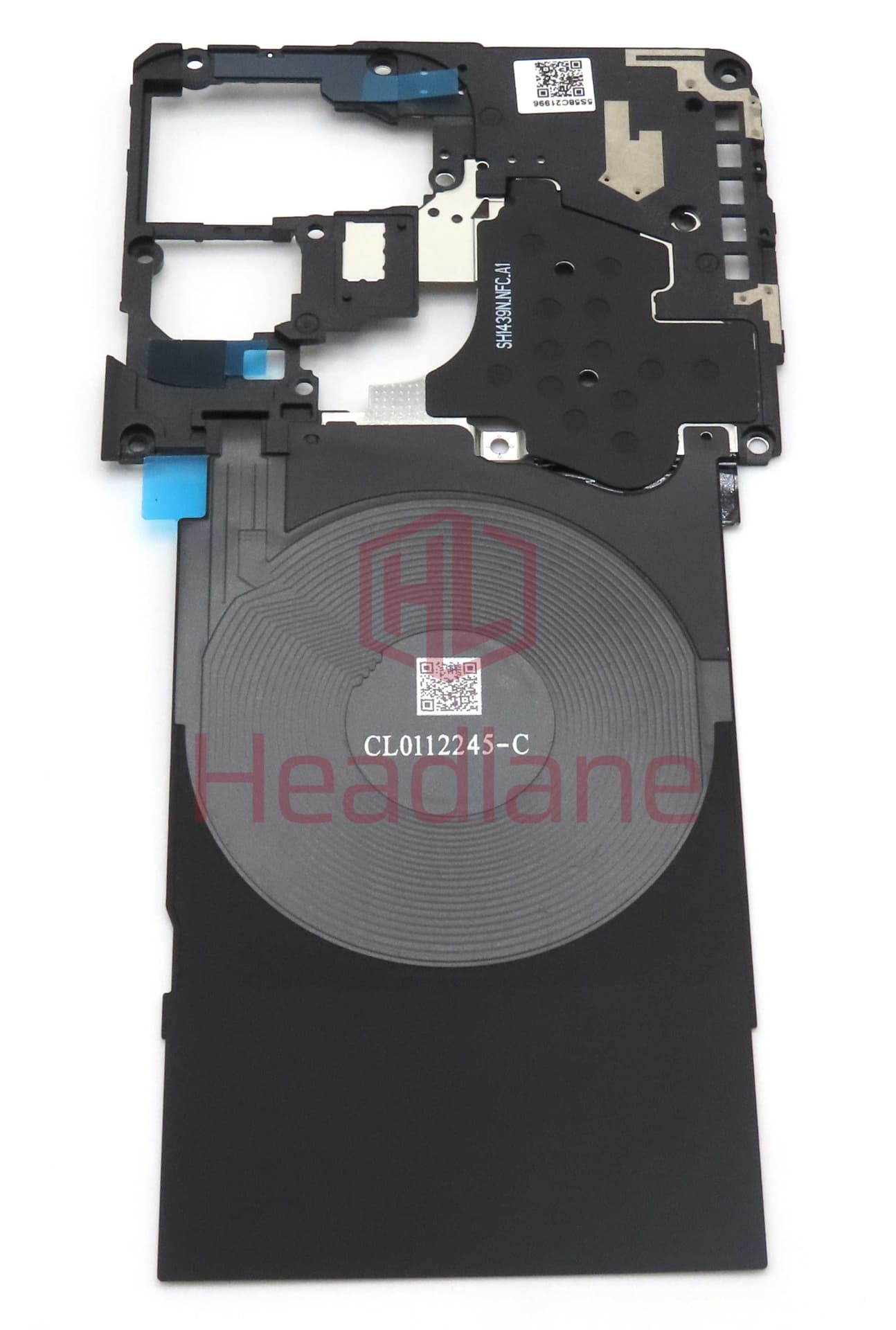 Motorola XT2301 Edge 40 Pro Top Cover + NFC + Wireless Charging Coil - 5S58C21996 - Lenovo / Motorola Replacement Part