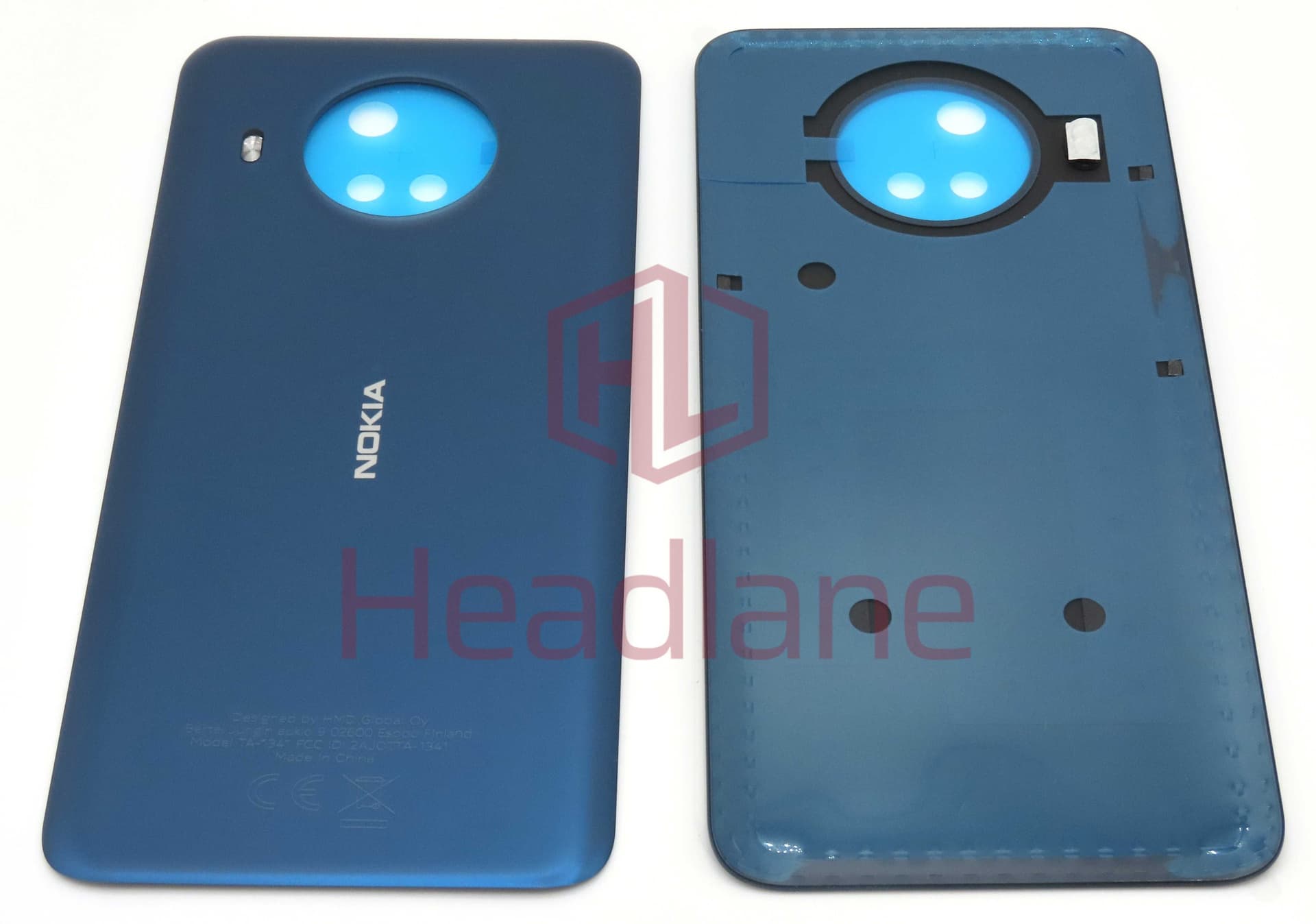 Nokia TA-1341 TA-1344 Back / Battery Cover - Blue - 70201210H001 - Nokia (HMD) Replacement Part