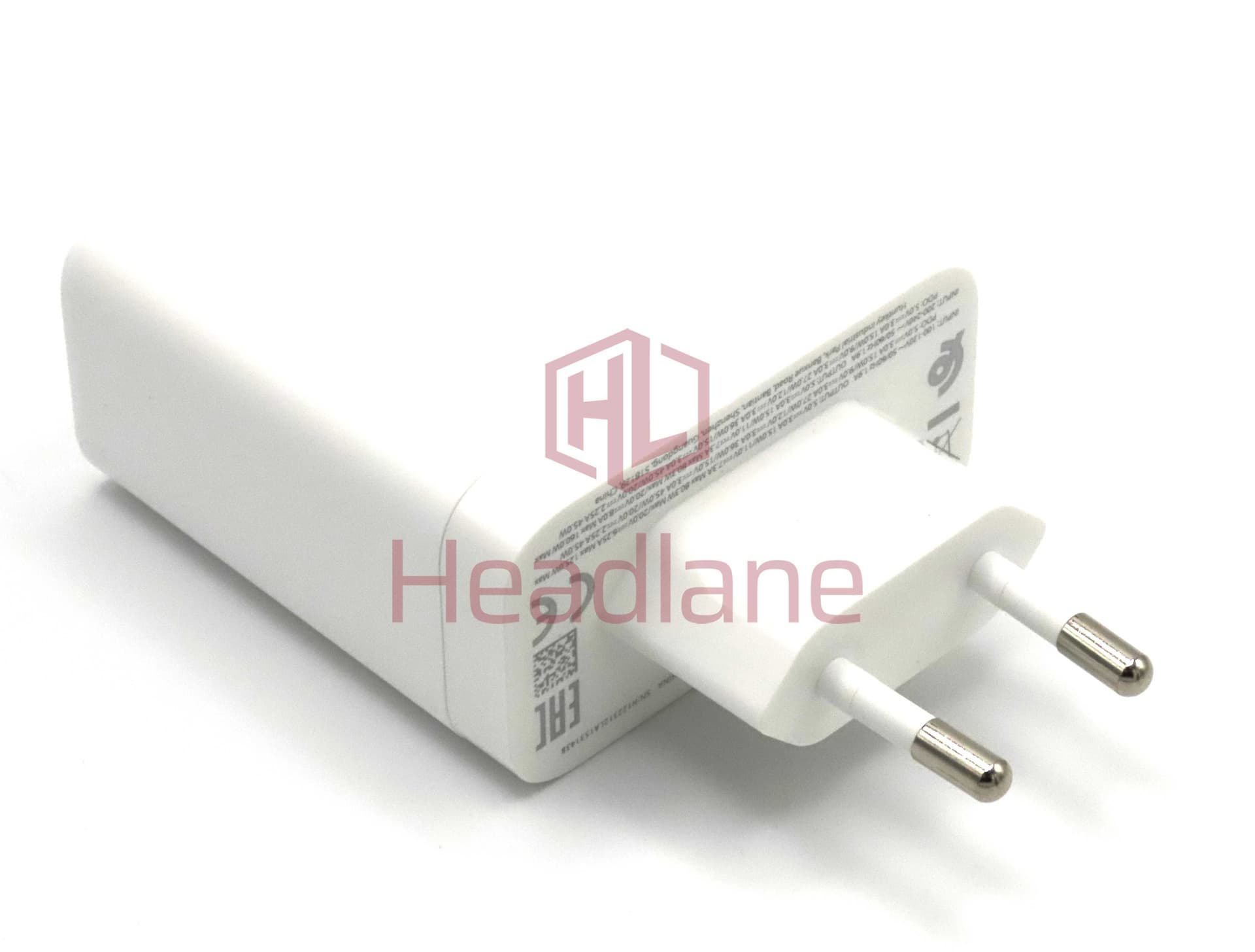 OnePlus VCK8HAEH SUPERVOOC 160W USB-C Charger Head - White (EU 2 Pin) - 5474347 - OnePlus Replacement Part