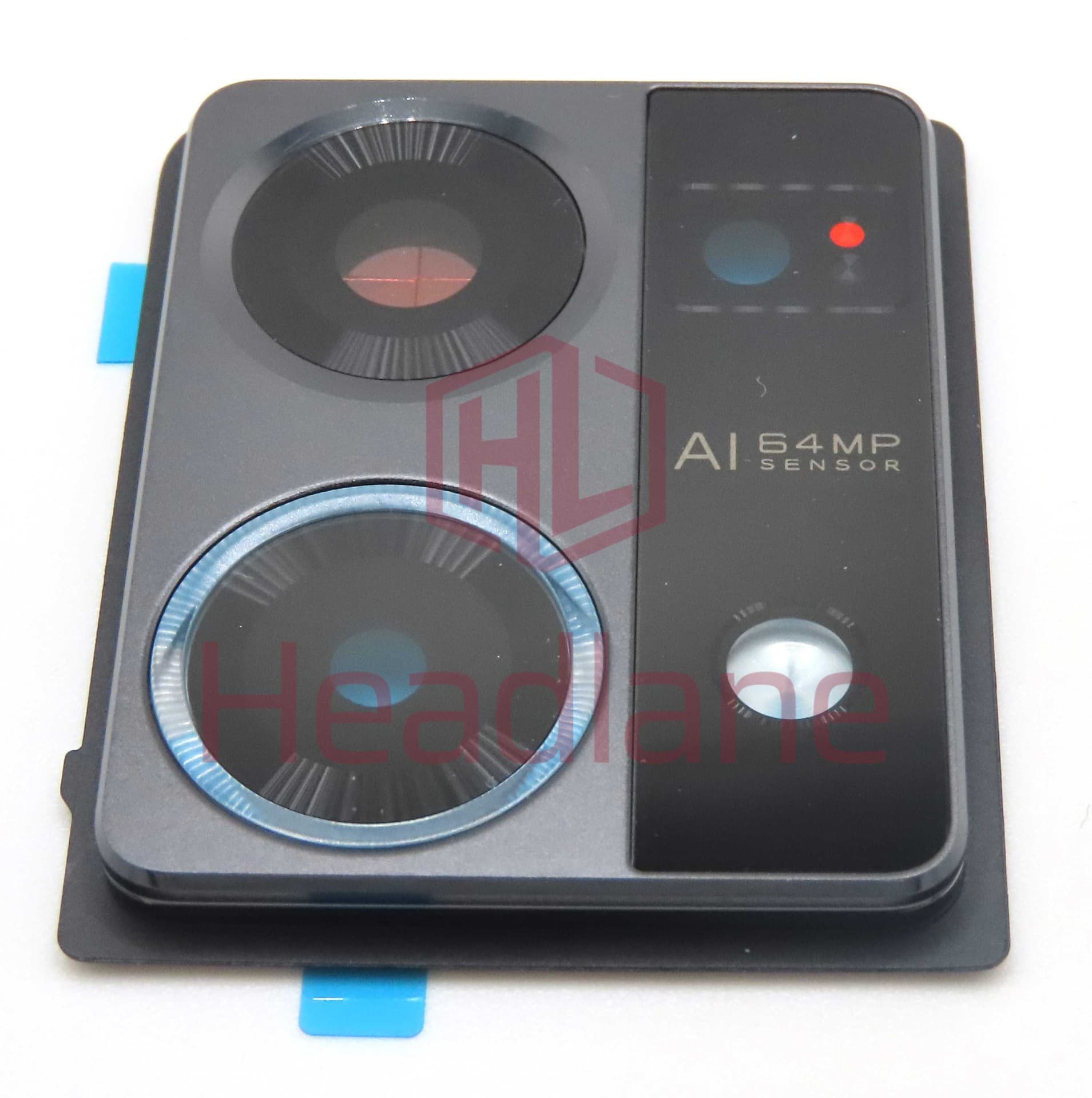 Oppo CPH2363 Reno7 Camera Cover / Lens - Black - 4190211 - Oppo Replacement Part