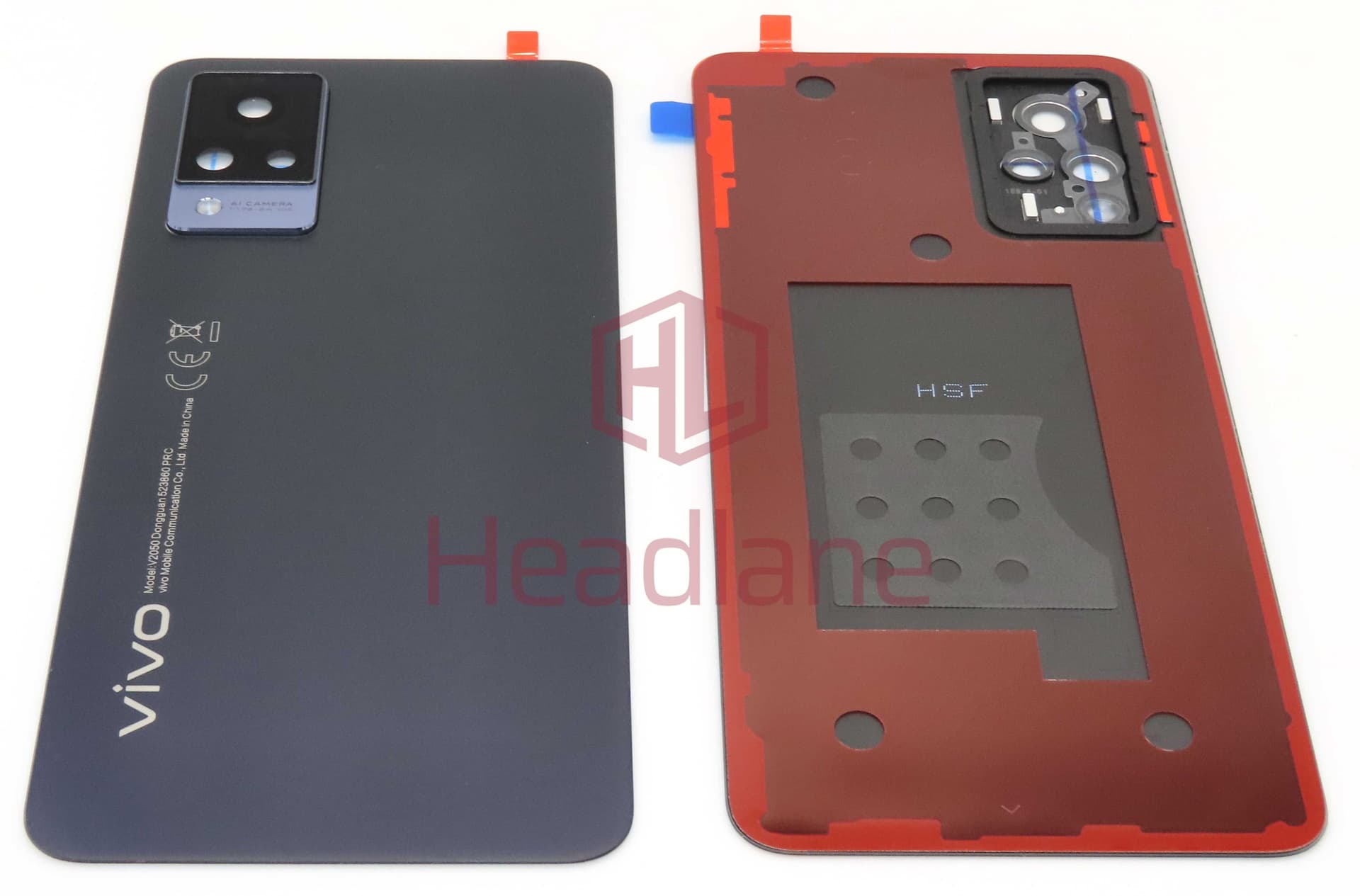 vivo V21 / V21 5G Back / Battery Cover - Blue - 5430519 - vivo Replacement Part