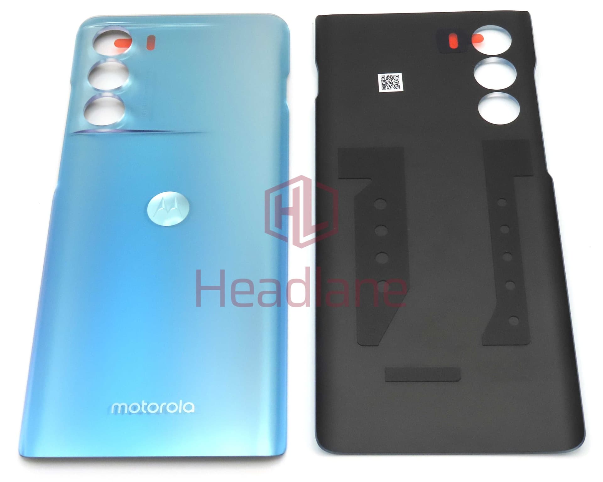 Motorola XT2175 Moto G200 5G Back / Battery Cover - Blue - 5S58C20088 - Lenovo / Motorola Replacement Part