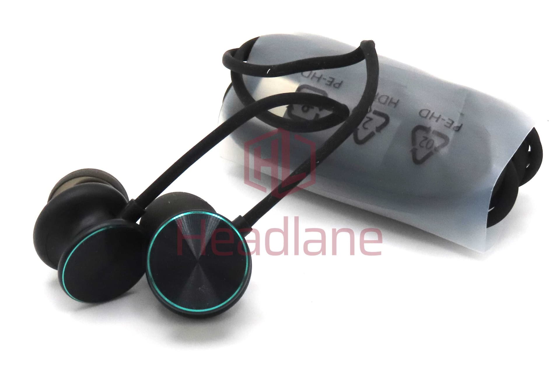 Oppo MH139 USB-C Earphones - Black - 8550394 - Oppo Replacement Part