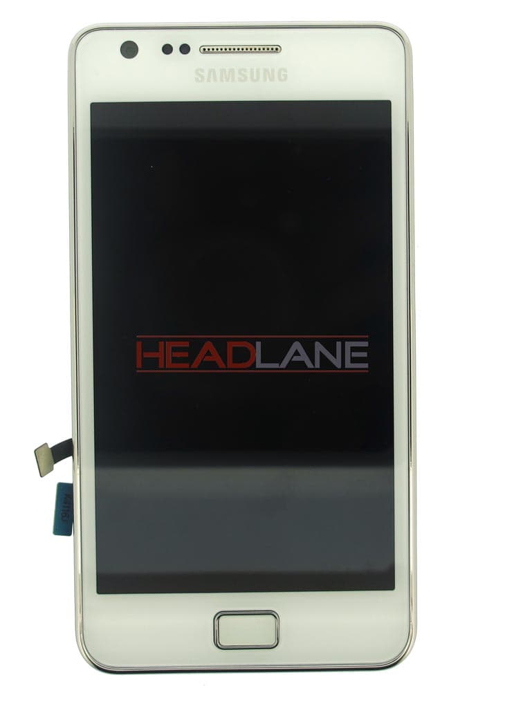 Samsung GT-I9100G Galaxy S2 LCD Display / Screen + Touch - Ceramic White - GH97-12354B - Samsung Replacement Part