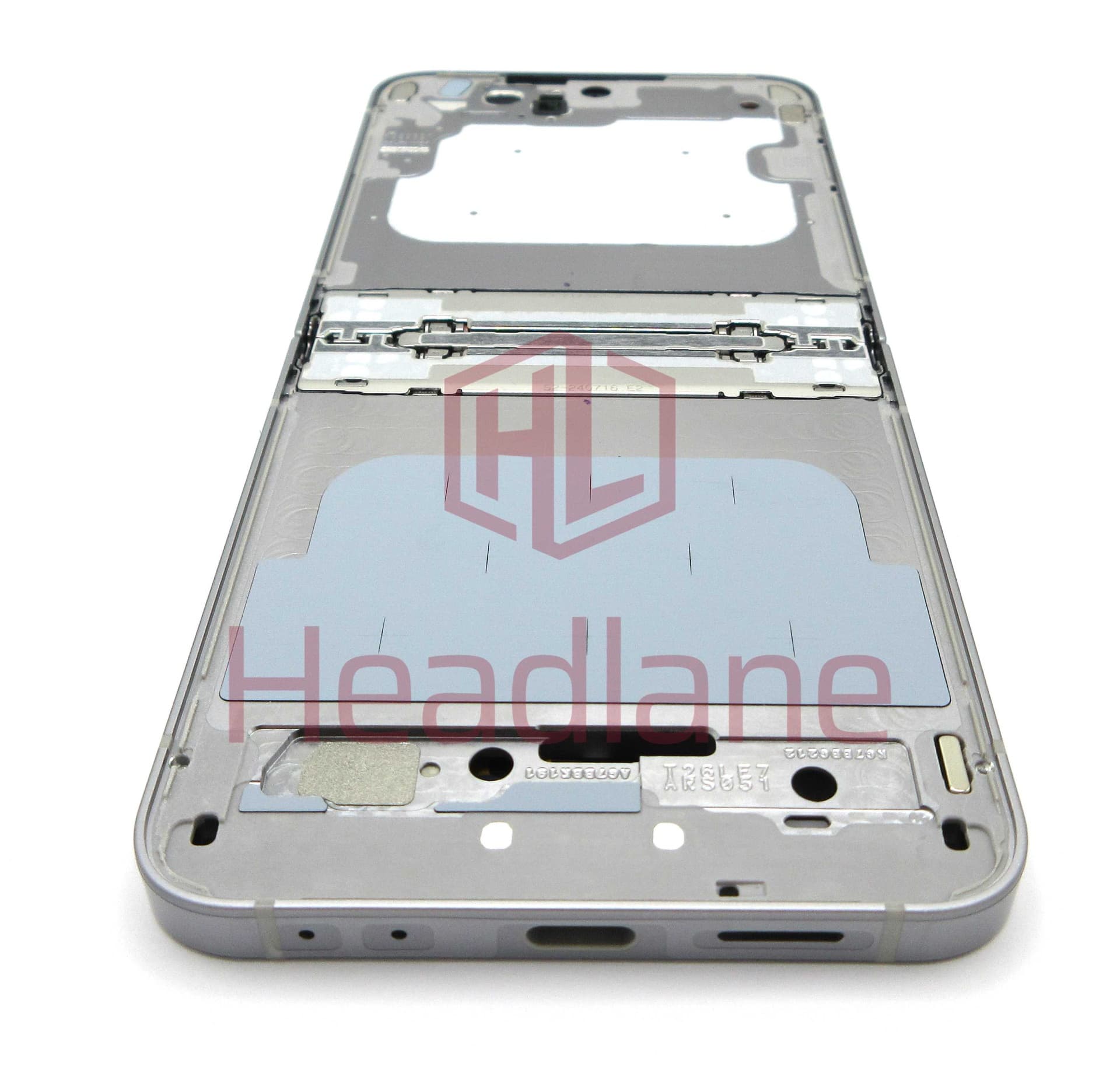 Samsung SM-F741 Galaxy Z Flip6 5G Display Frame - Silver Shadow - GH82-35016A