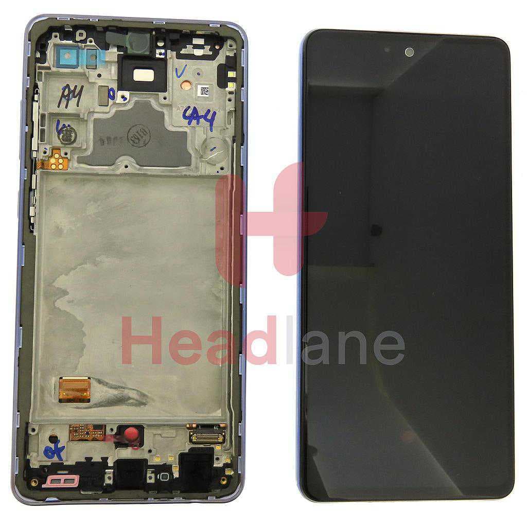 Samsung SM-A725 Galaxy A72 4G LCD Display / Screen + Touch - Violet (No Box) - GH82-25460C-NB - Samsung Replacement Part