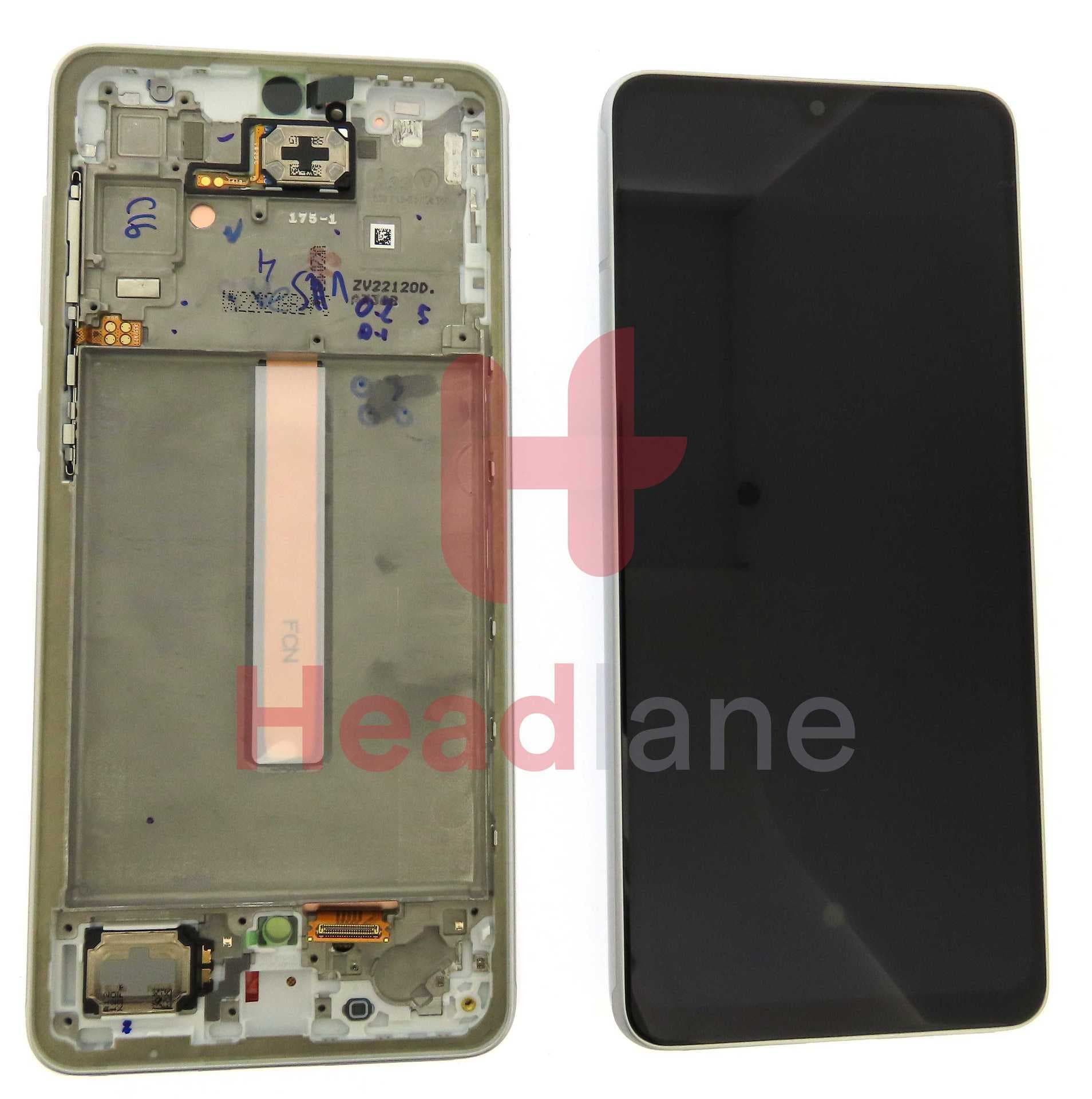 Samsung SM-A336 Galaxy A33 5G LCD Display / Screen + Touch - White (No Box) - GH82-28143B-NB - Samsung Replacement Part