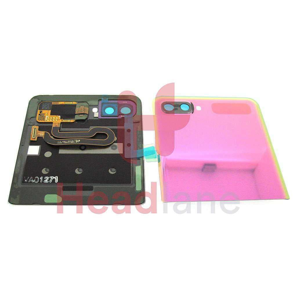 Samsung SM-F700 Galaxy Z Flip Outer LCD Display / Screen - Purple (No Box) - GH96-13380B-NB - Samsung Replacement Part