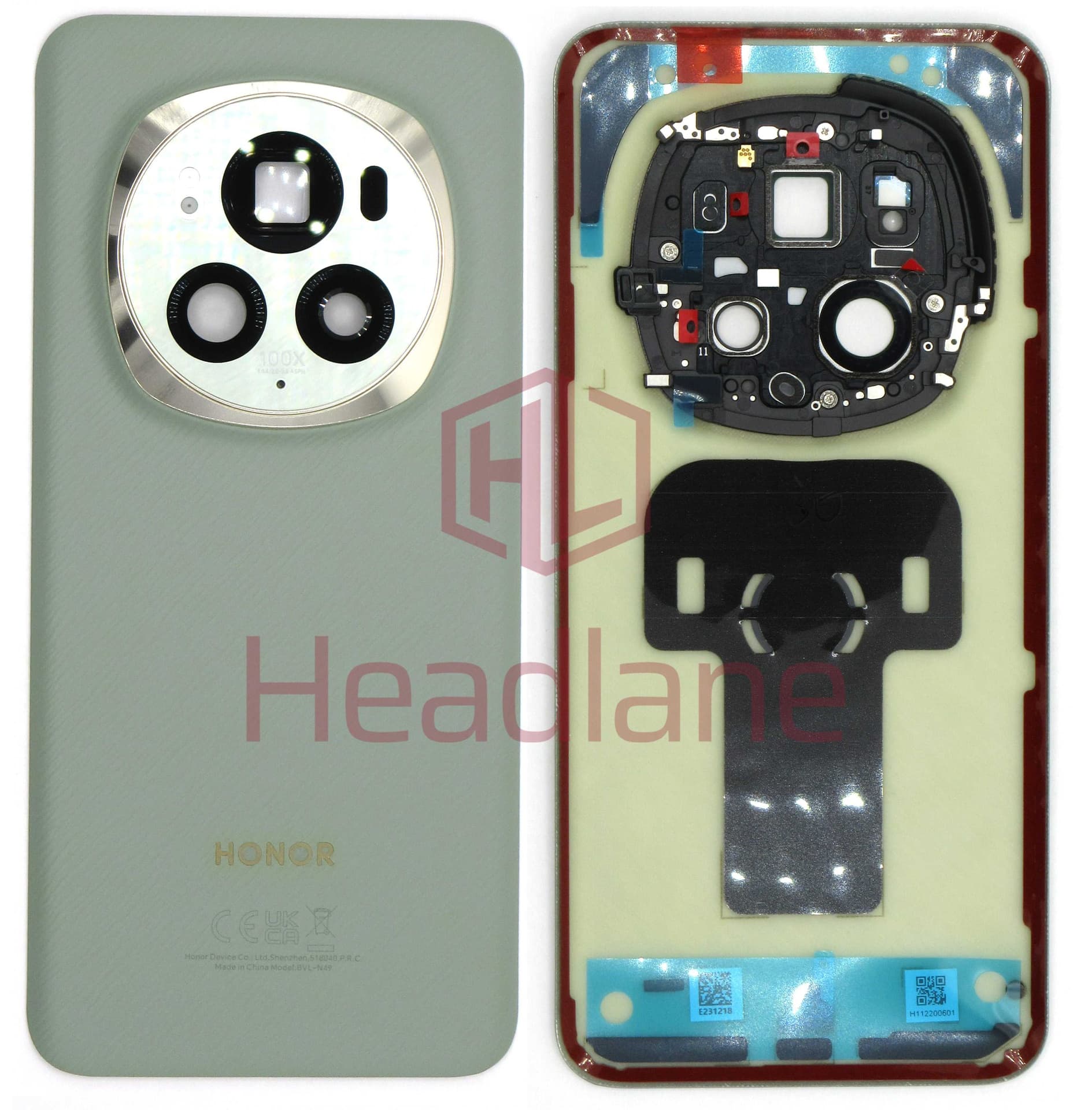 Honor Magic6 Pro Back / Battery Cover - Epi Green - 0235AJRD