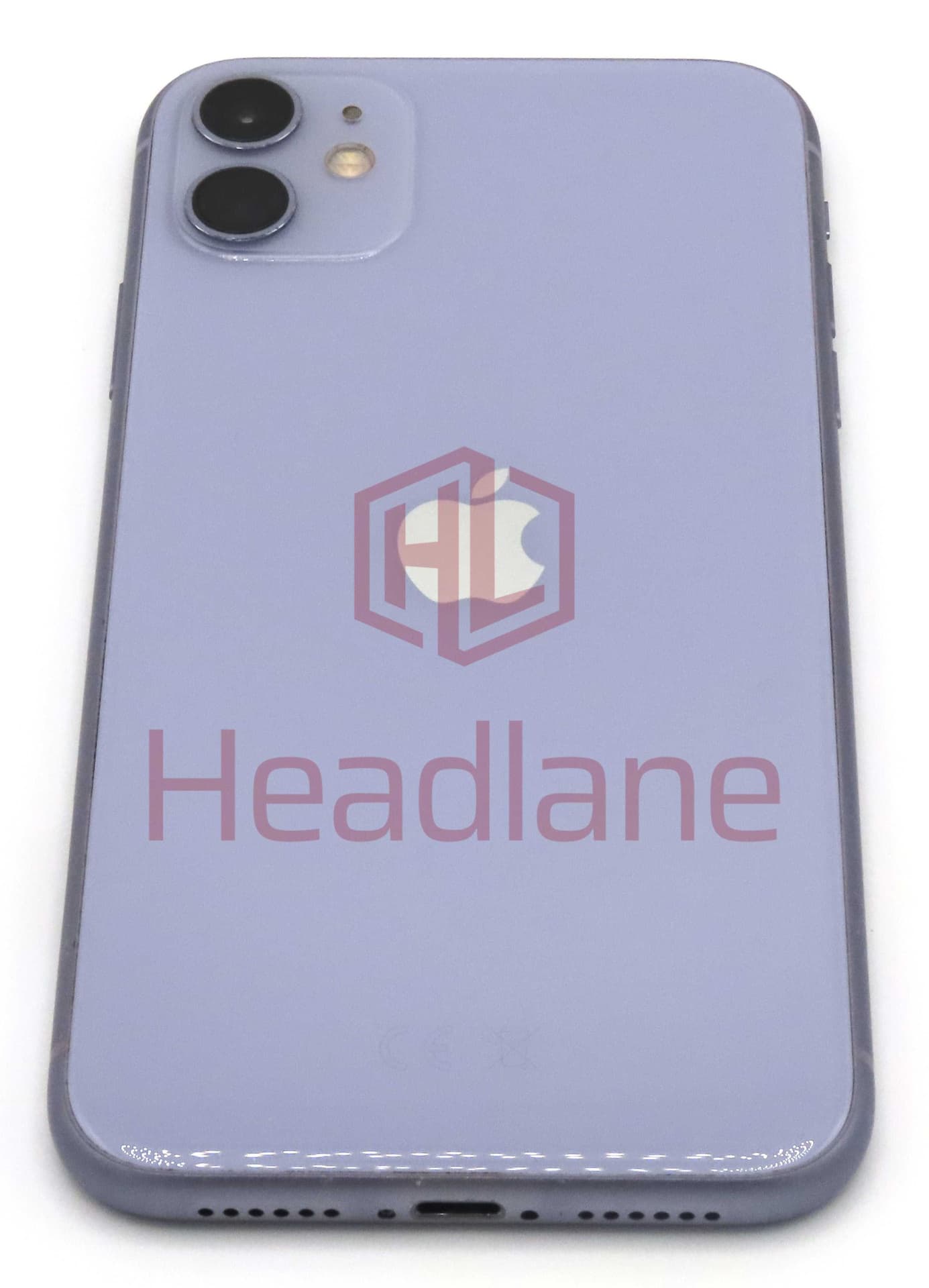 Apple iPhone 11 Back / Battery Cover + Small Parts - Purple (Pulled - Grade B) - IP11BH-PR-B - Apple Replacement Part