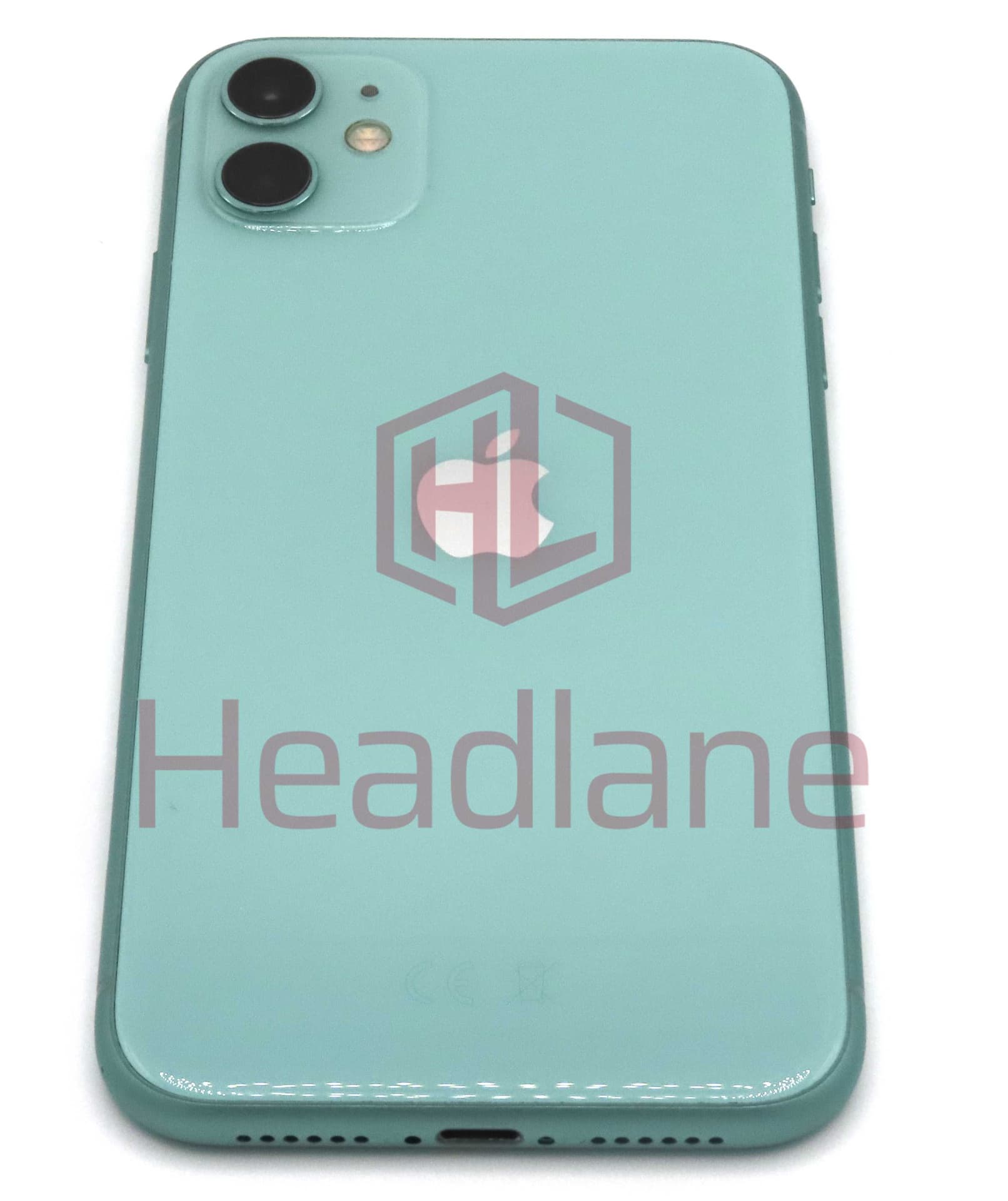 Apple iPhone 11 Back / Battery Cover + Small Parts - Green (Pulled - Grade B) - IP11BH-GR-B - Apple Replacement Part