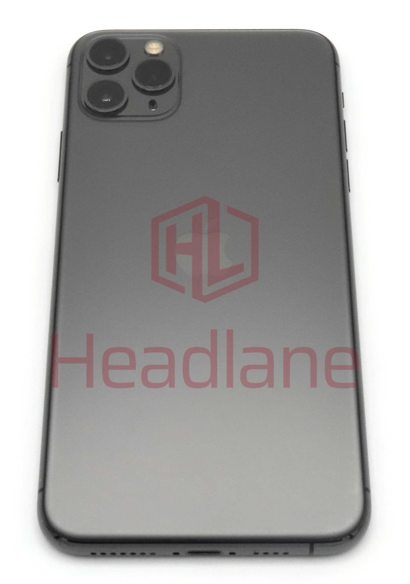 Apple iPhone 11 Pro Max Back / Battery Cover + Small Parts - Space Grey (Pulled - Grade B) - IP11PMBH-SG-B - Apple Replacement Part