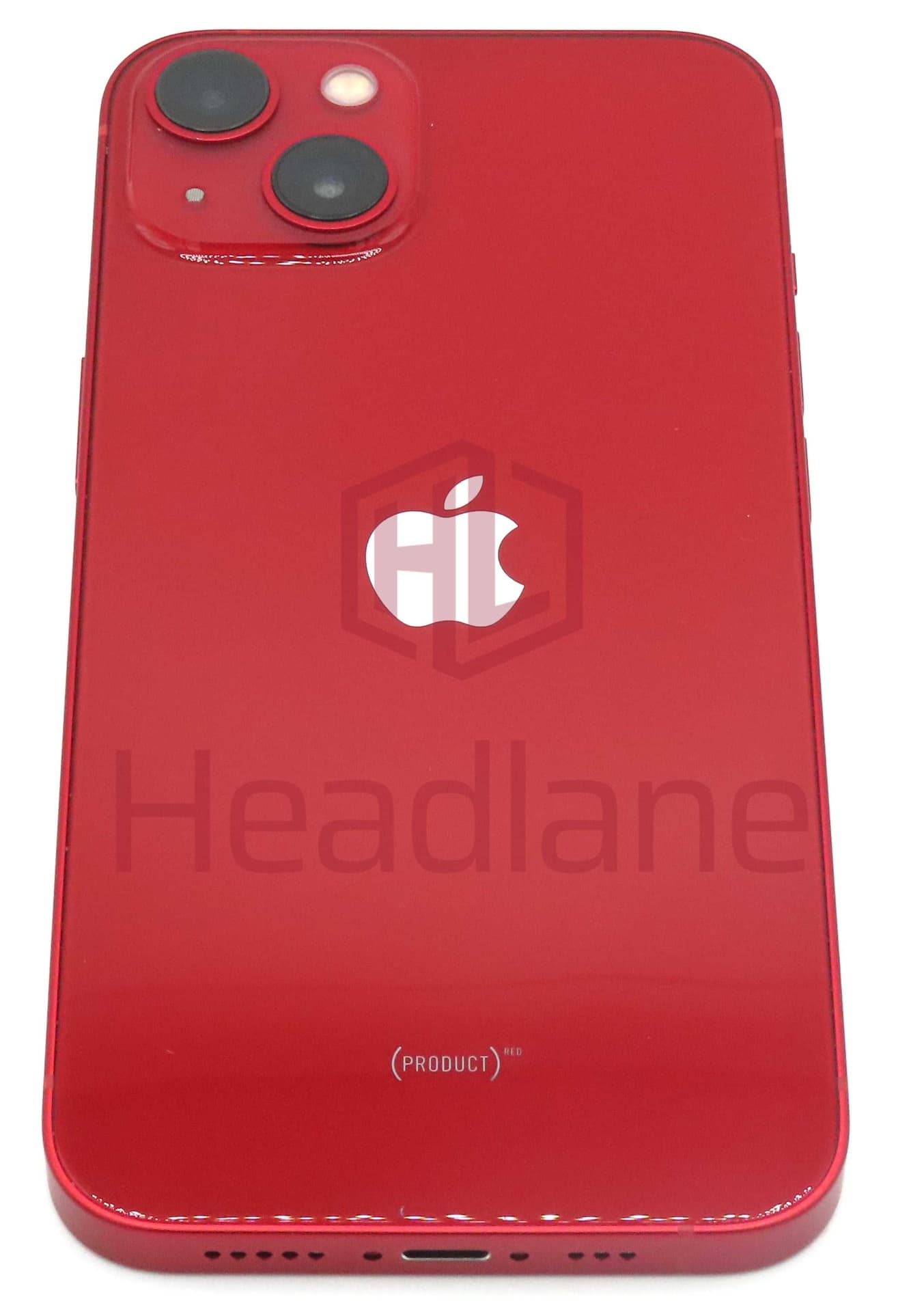 iPhone 13 Back / Battery Cover + Small Parts - Red (Pulled - Grade A) - IP13BH-RD-A - Pulled Replacement Part