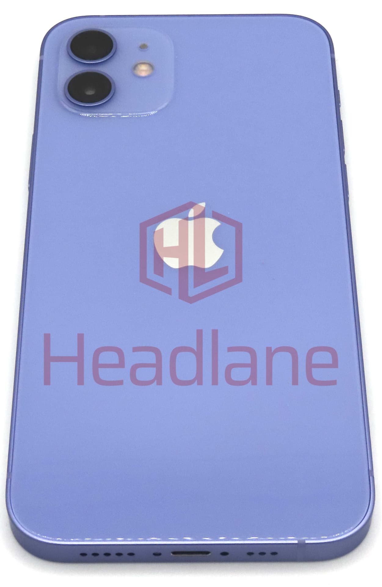 iPhone 12 Back / Battery Cover + Small Parts - Purple (Pulled - Grade A) - IP12BH-PR-A - Pulled Replacement Part