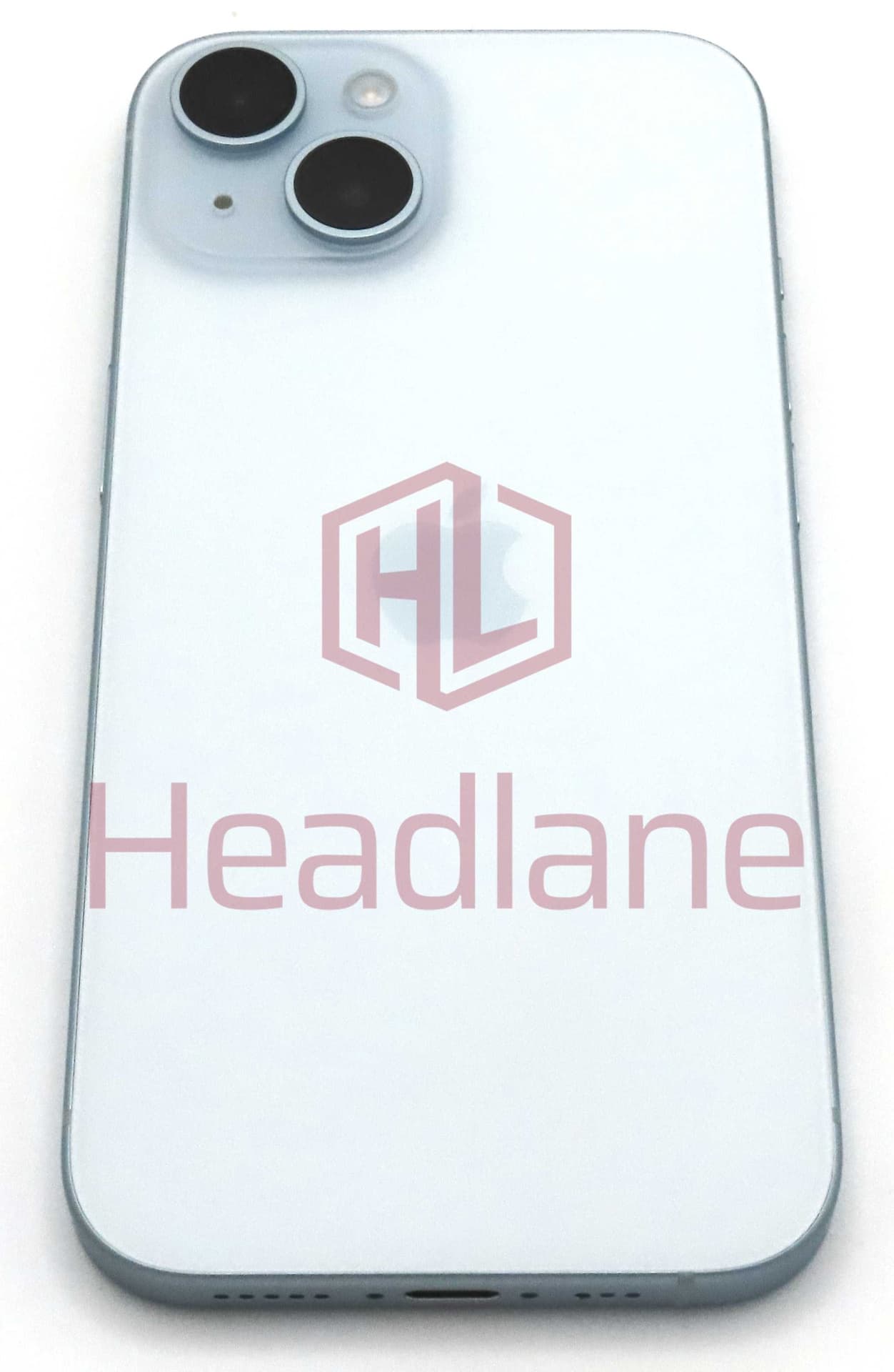 iPhone 15 Back / Battery Cover + Small Parts - Blue (Pulled - Grade A) - IP15BH-BL-A - Unknown Replacement Part