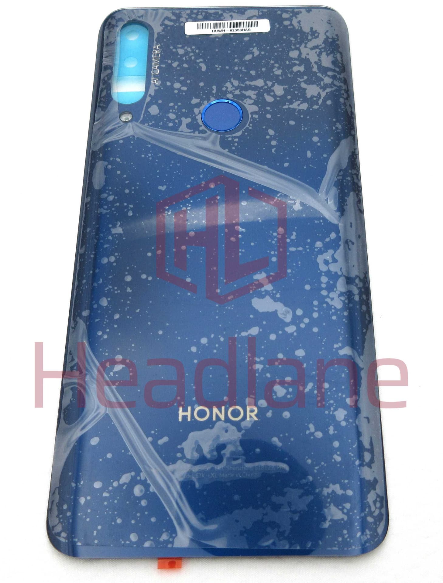 Huawei Honor 9X Back / Battery Cover - Blue - 02353HAG - Huawei Replacement Part