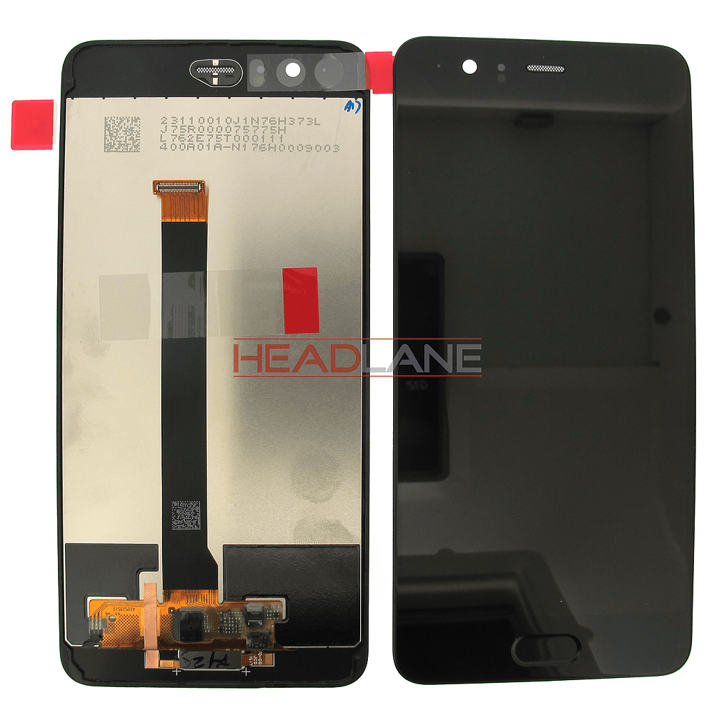 Huawei P10 Plus LCD Display / Screen + Touch - Black/Blue - 02351EEA - Huawei Replacement Part