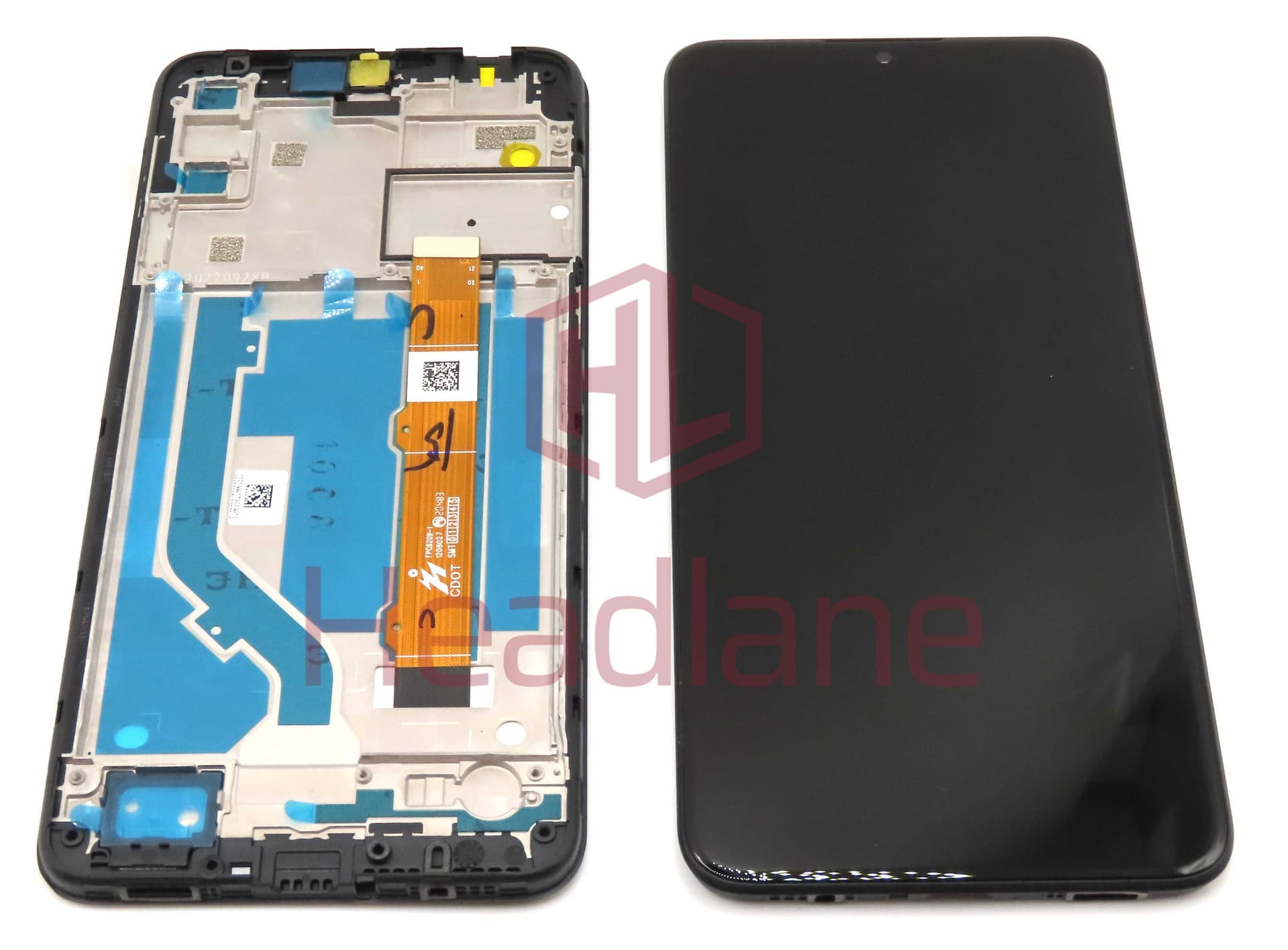 Alcatel 5028Y 1S (2020) LCD Display / Screen + Touch - Black - SCA2EG0A1000