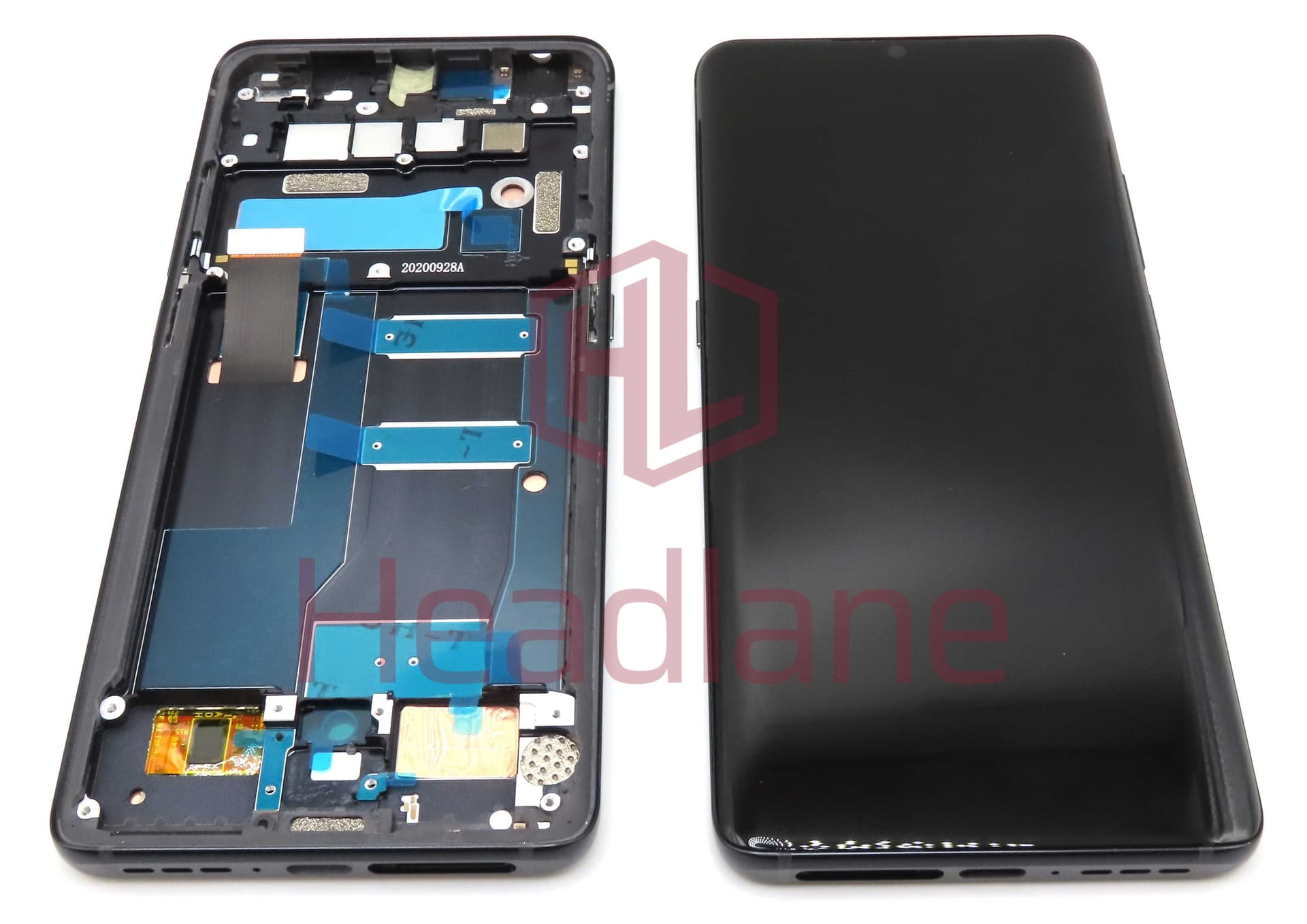 TCL T799H 10 Pro LCD Display / Screen + Touch - Grey - SCA66B0A1000