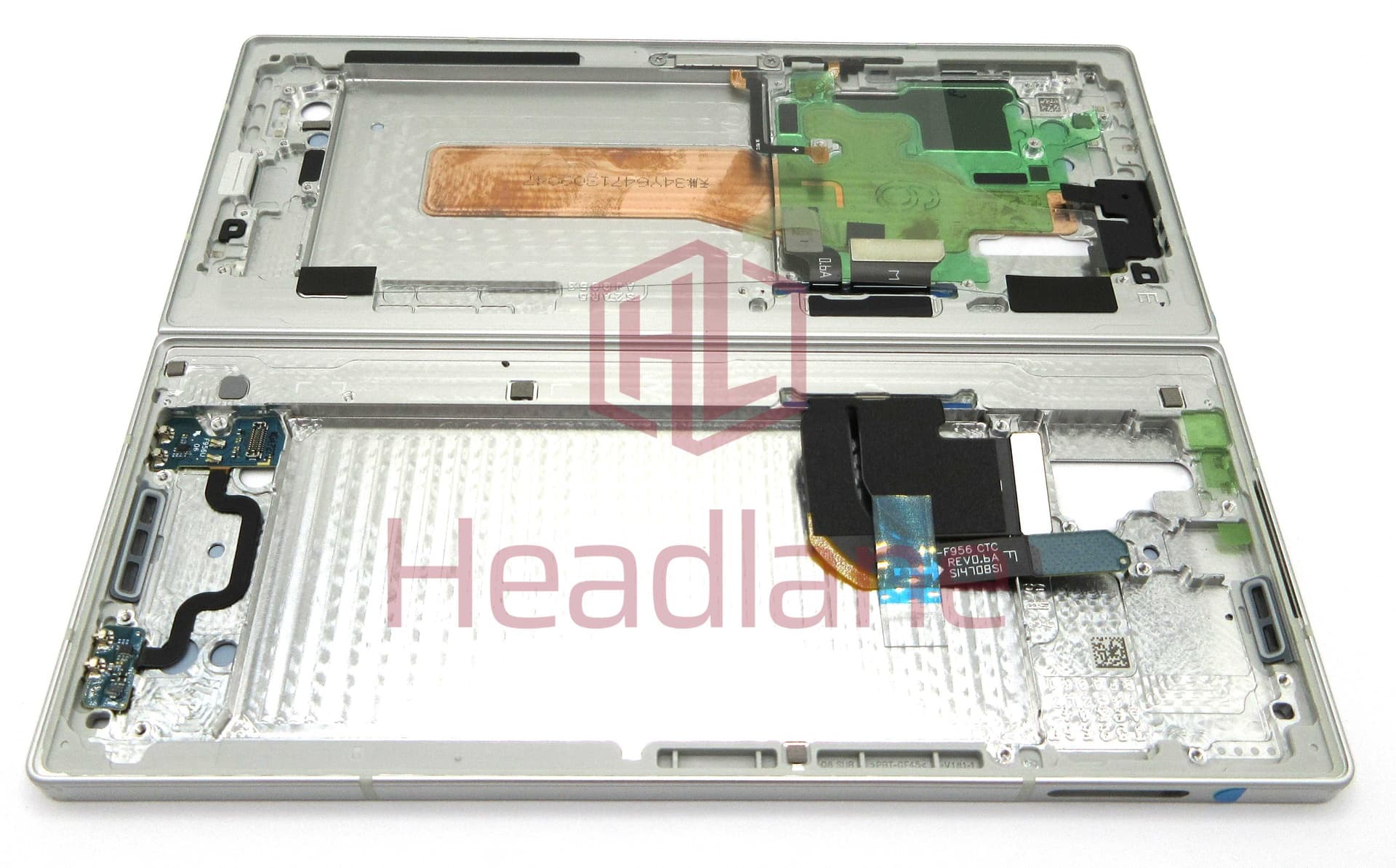 Samsung SM-F956 Galaxy Z Fold6 5G Display Frame - White - GH82-35044E