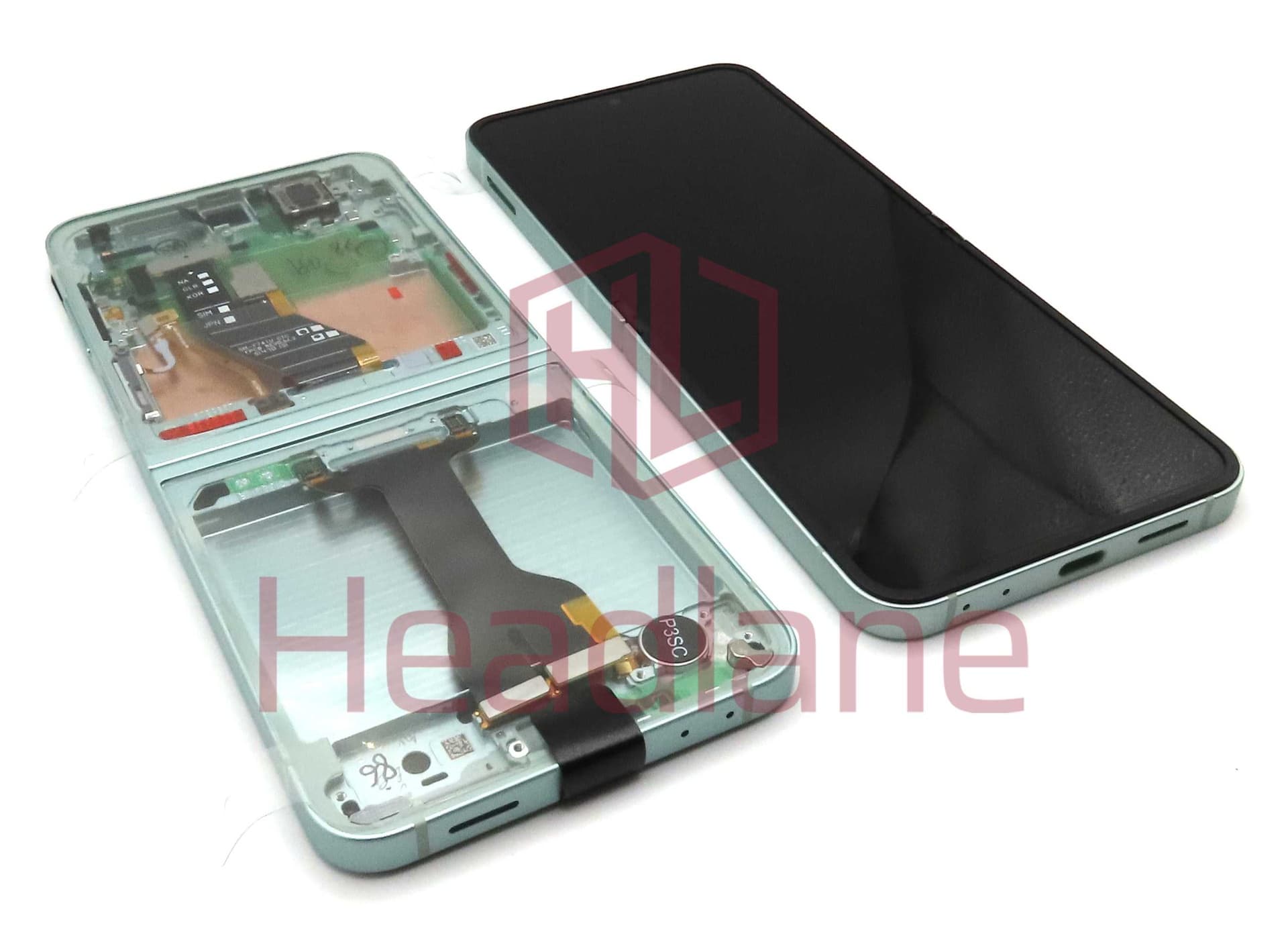 Samsung SM-F741 Galaxy Z Flip6 5G LCD Display / Screen + Touch - Mint / Green - GH82-35014D