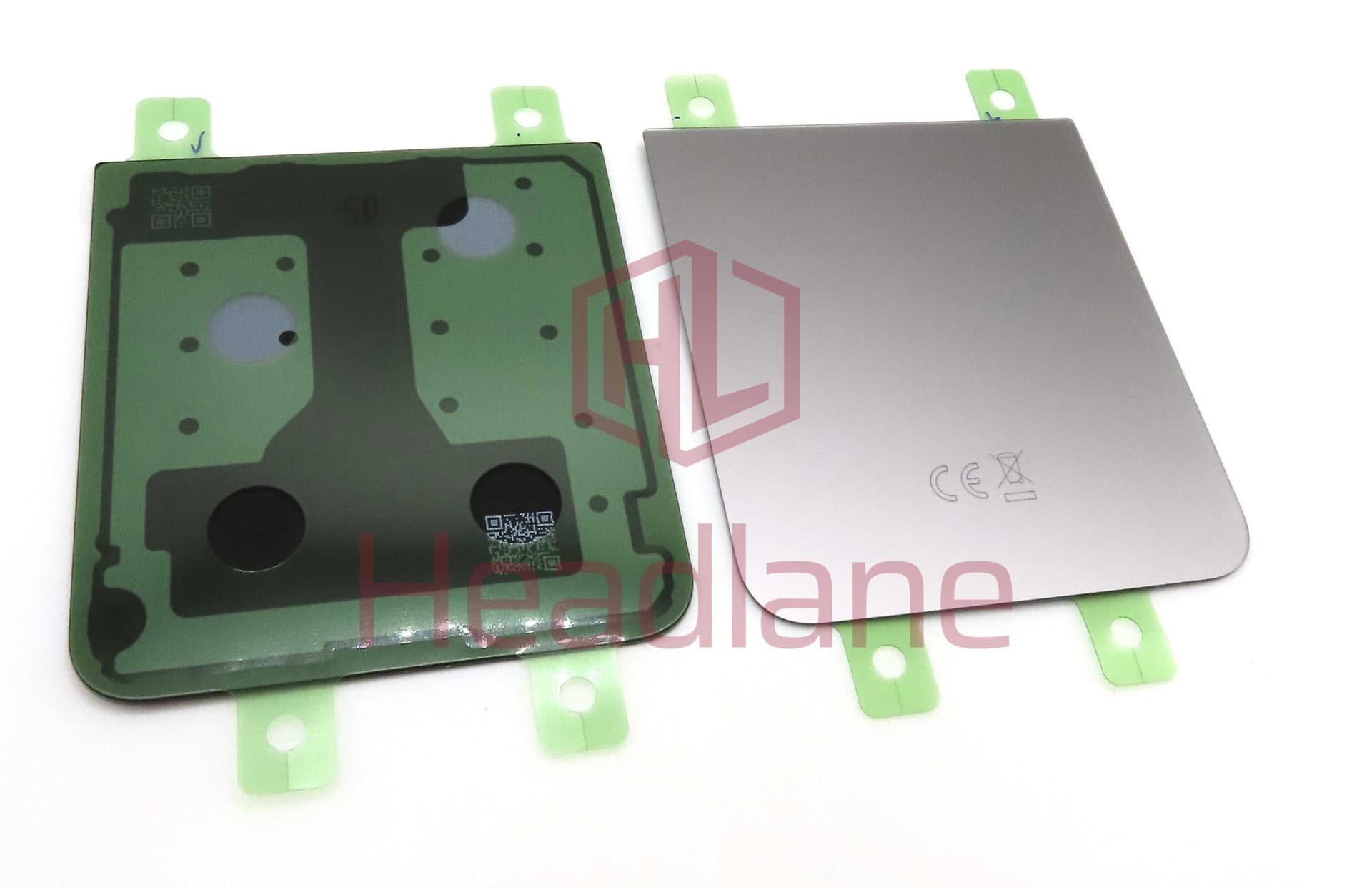Samsung SM-F741 Galaxy Z Flip6 5G Back / Battery Cover - Silver Shadow - GH82-35182A