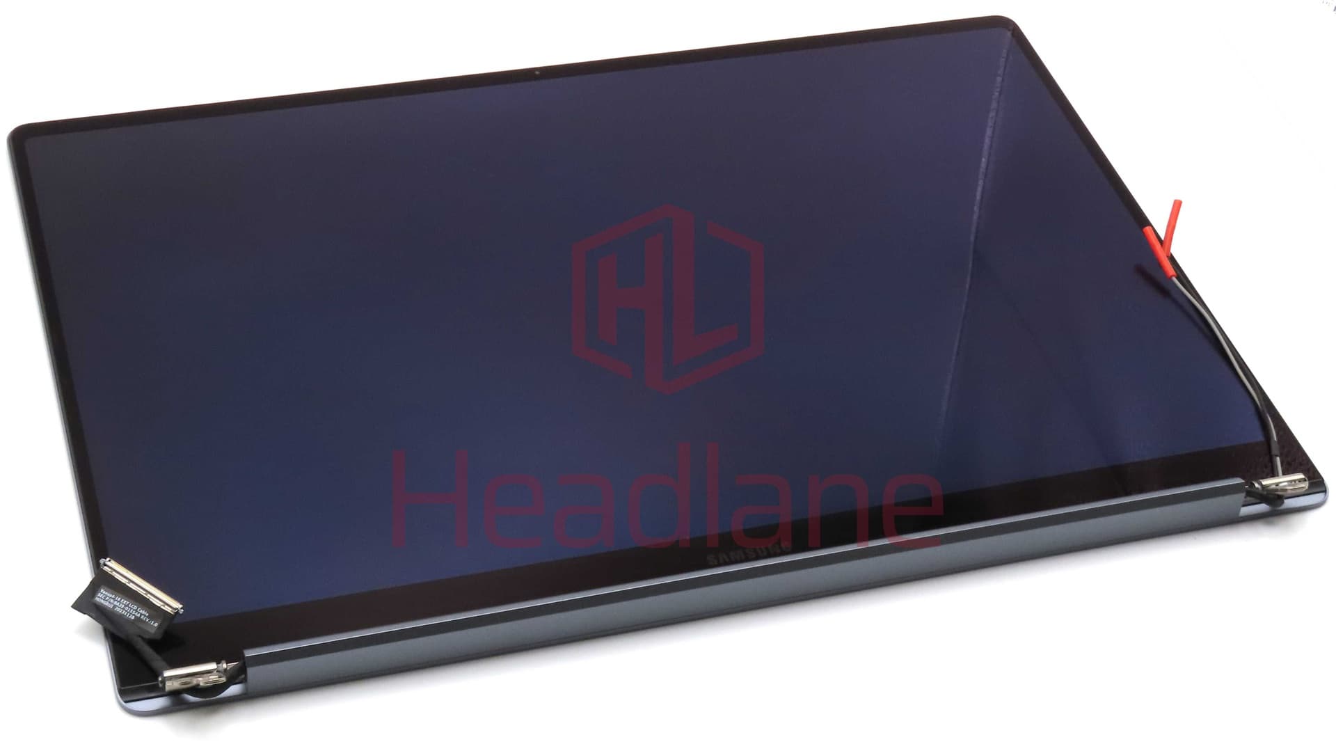 Samsung NP960XGL Galaxy Book4 Ultra 16" OLED Display / Screen + Touch + Lid + Hinge Assembly - Moonstone Grey - BA96-08585A - Samsung Replacement Part