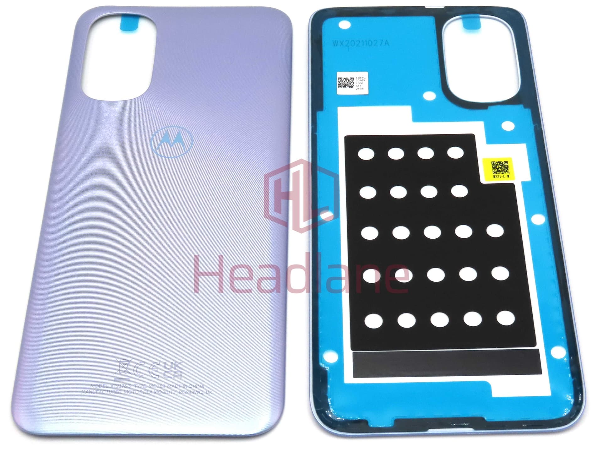 Motorola XT2173 Moto G31 Back / Battery Cover - Blue - 5S58C20165 - Lenovo / Motorola Replacement Part