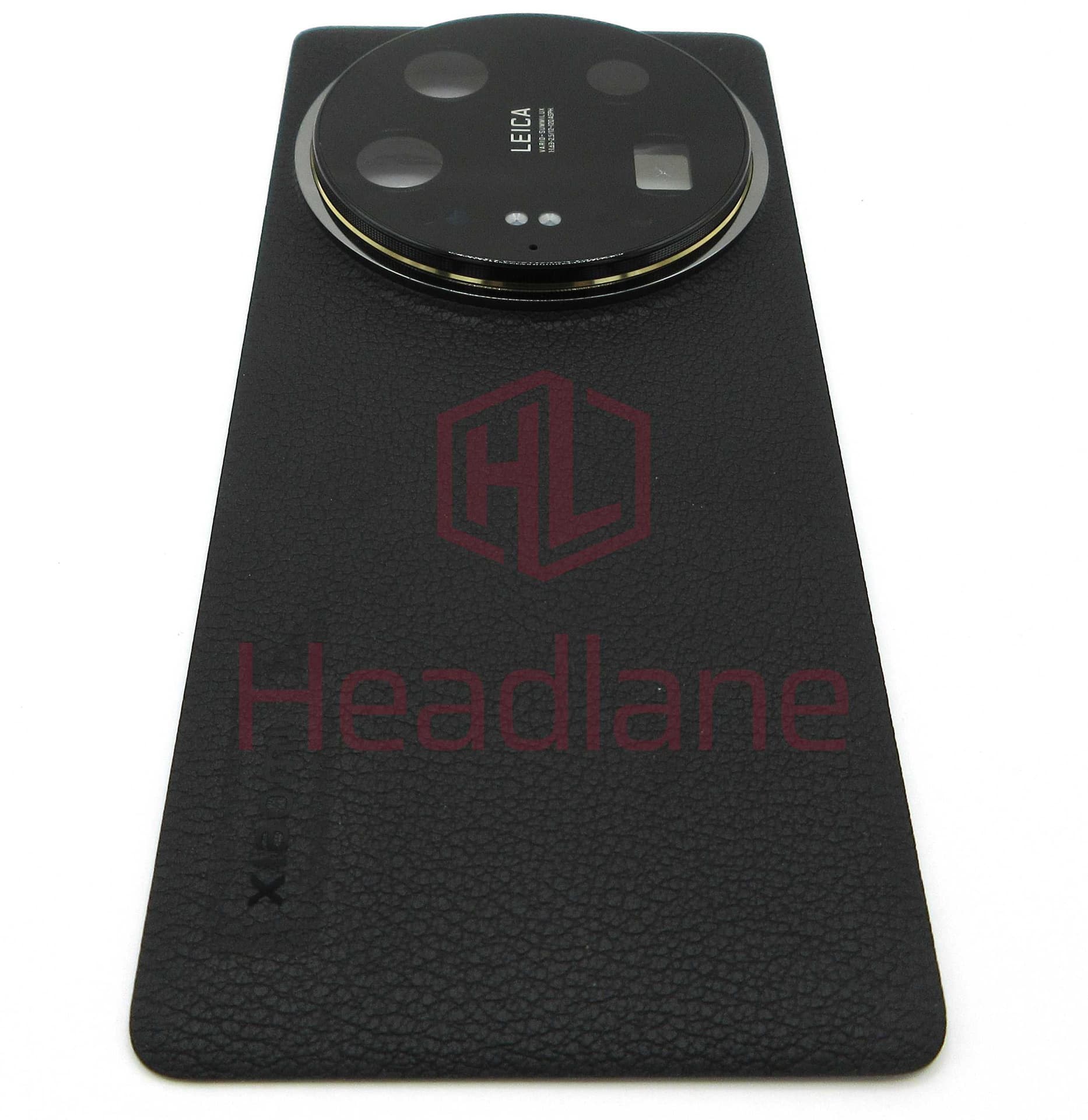 Xiaomi 14 Ultra Back / Battery Cover - Black - 56000300N100 - Xiaomi Replacement Part