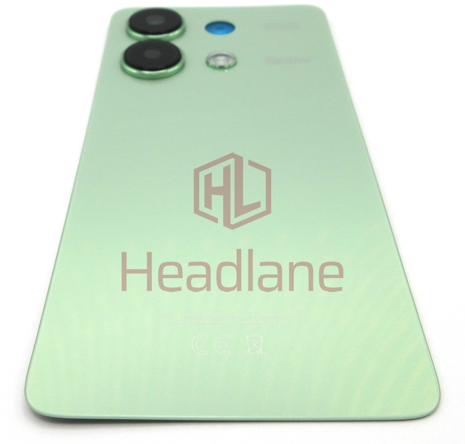 Xiaomi Redmi Note 13 Back / Battery Cover - Green - 56000900N700 - Xiaomi Replacement Part