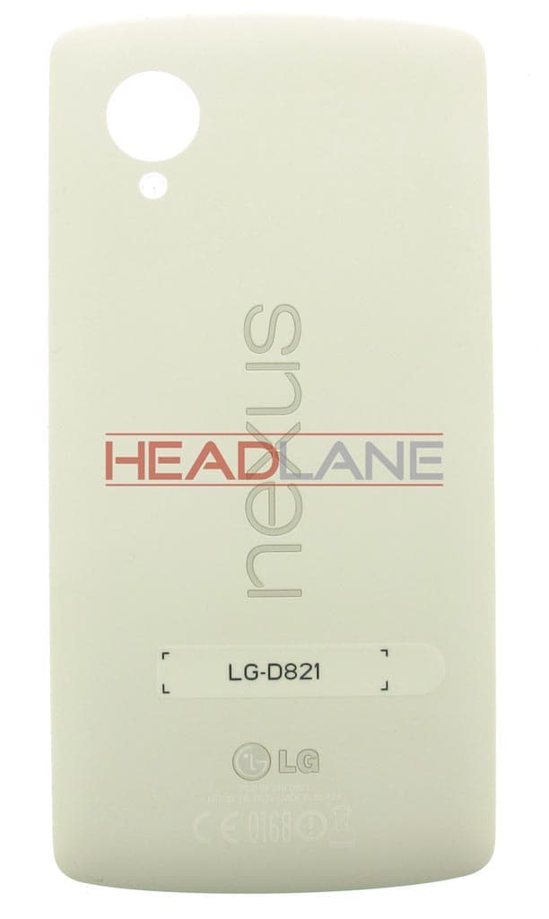 LG D820 D821 Nexus 5 Battery Cover White - ACQ86691012 - LG Replacement Part