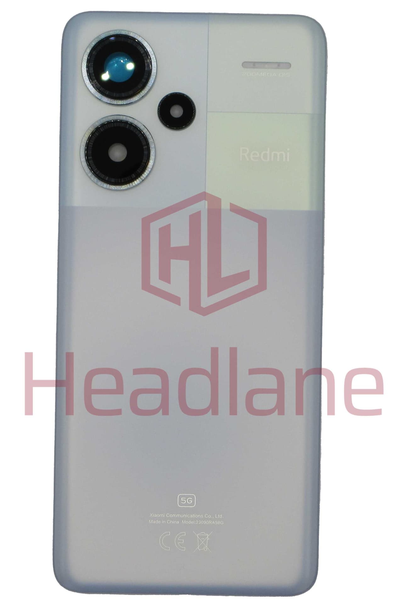 Xiaomi Redmi Note 13 Pro+ 5G Back / Battery Cover - Purple - 560034N16U00 - Xiaomi Replacement Part