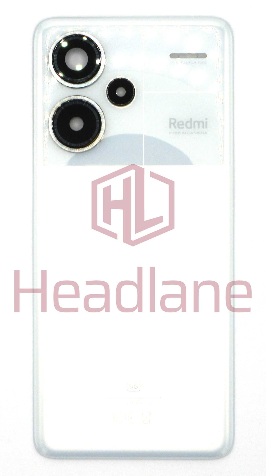 Xiaomi Redmi Note 13 Pro+ 5G Back / Battery Cover - White - 560033N16U00 - Xiaomi Replacement Part