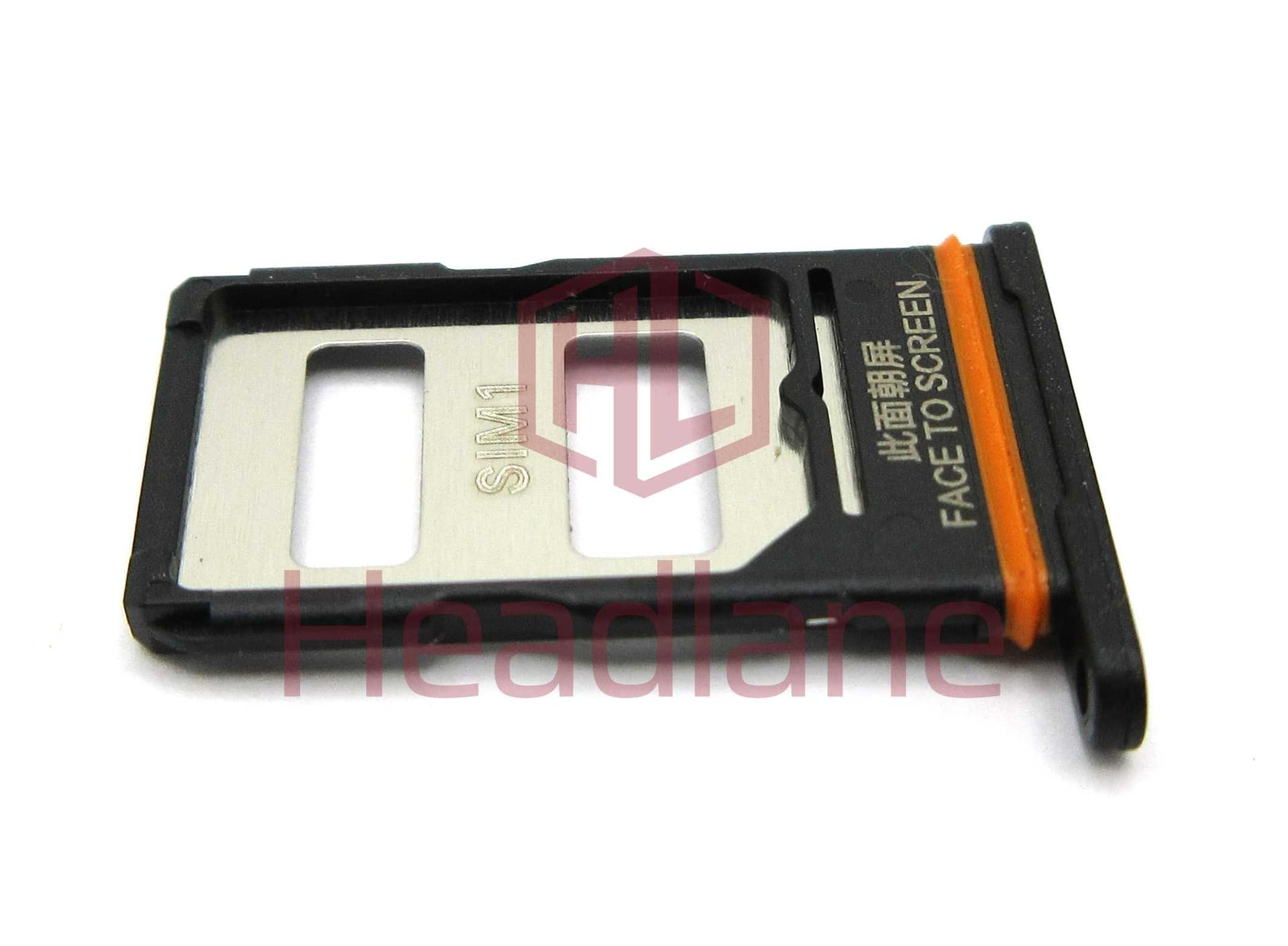 Xiaomi Poco F6 SIM Card Tray - Black - 1611701000543A