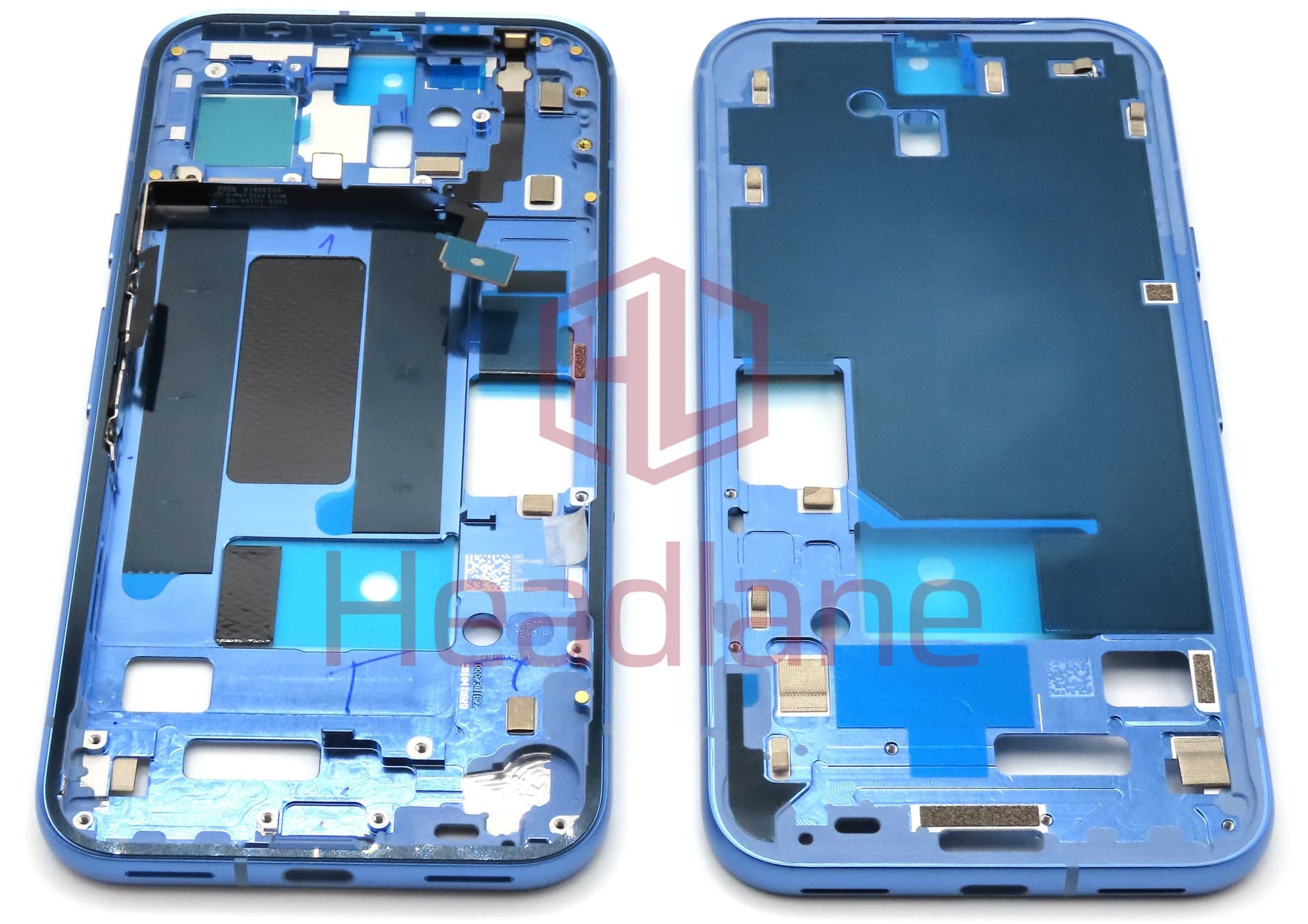 Google Pixel 8a Middle Cover / Chassis - Bay / Blue - G949-00773-00 - Google Replacement Part
