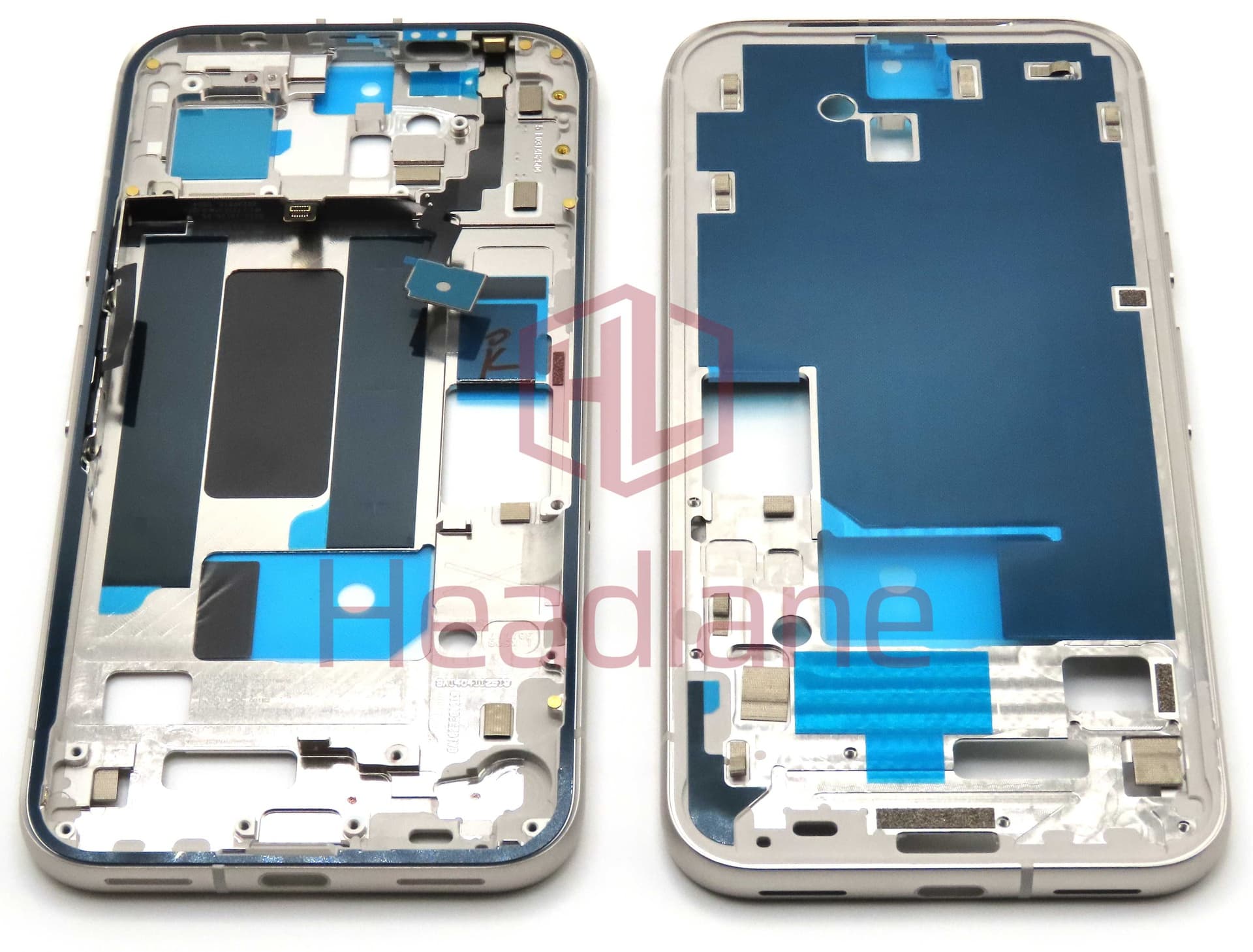 Google Pixel 8a Middle Cover / Chassis - Porcelain / White - G949-00774-00 - Google Replacement Part