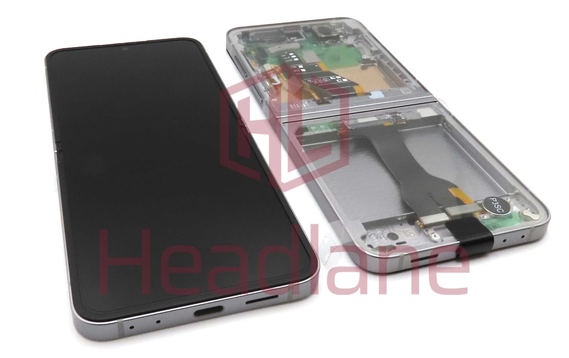 Samsung SM-F741 Galaxy Z Flip6 5G LCD Display / Screen + Touch - Silver Shadow - GH82-35014A