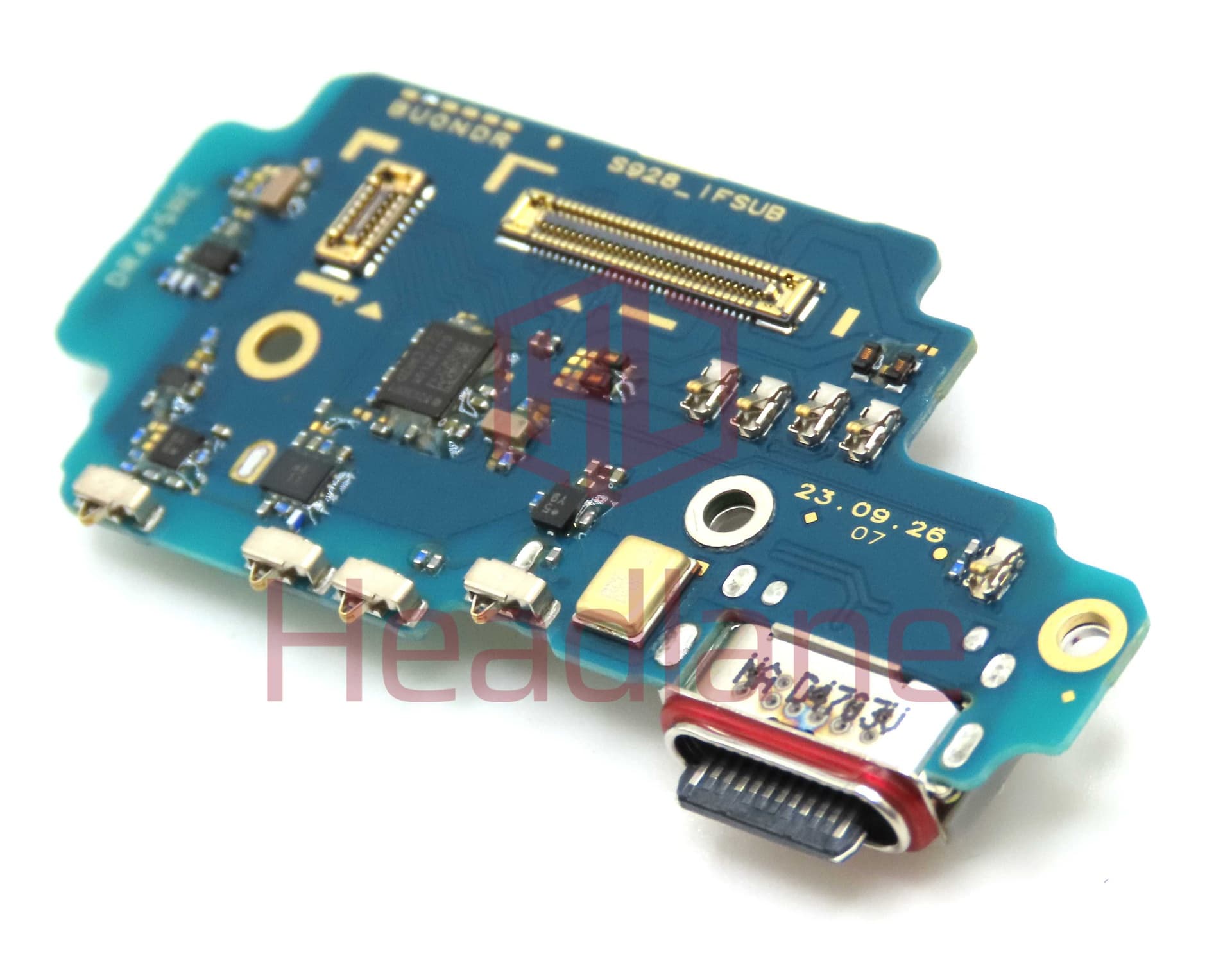 Samsung SM-S928 Galaxy S24 Ultra Charging Port + SIM Card Reader Flex (USA Version) - GH96-16413A