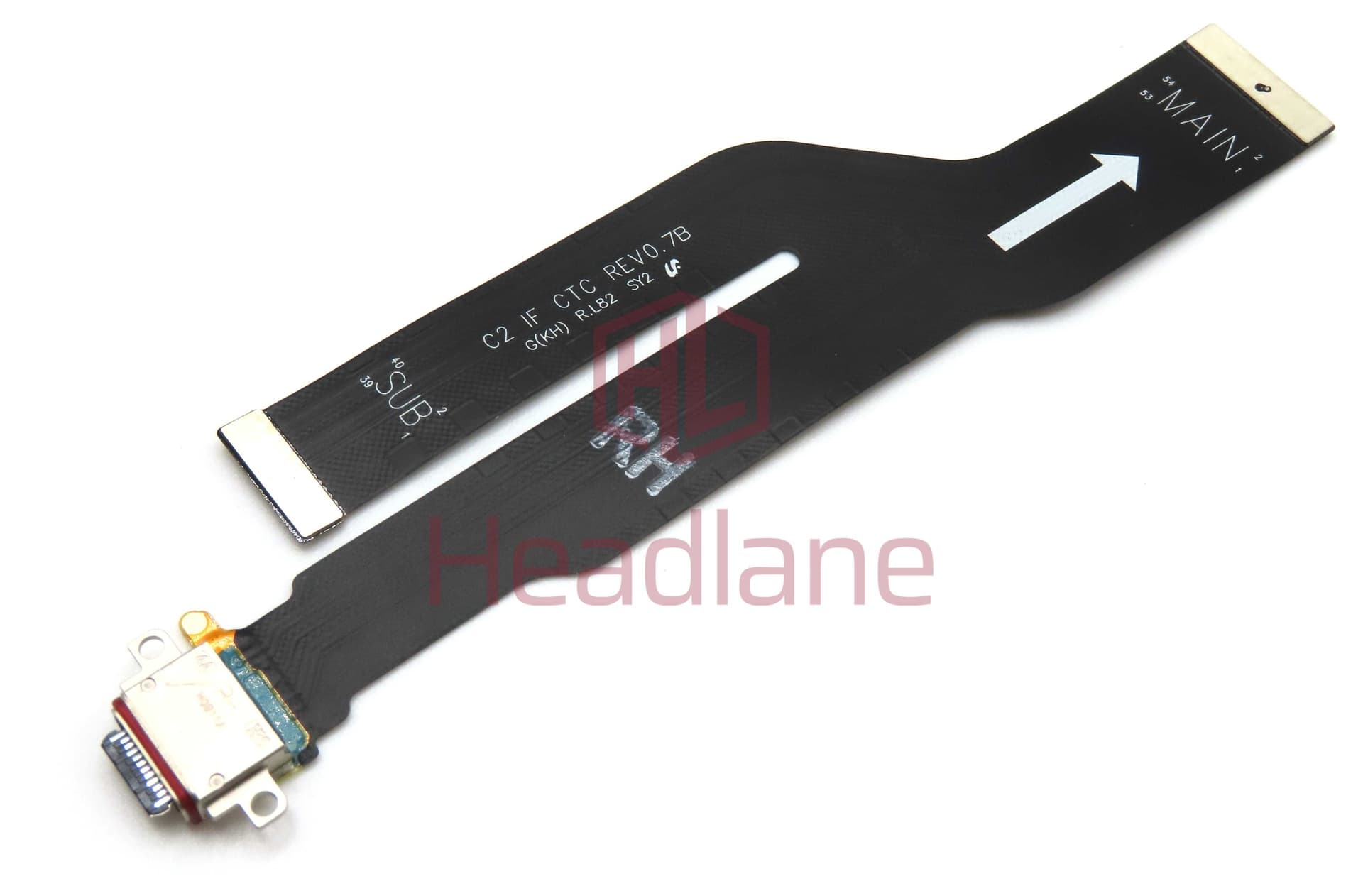 Samsung SM-N985 N986 Galaxy Note 20 Ultra / 5G Charging Port Flex - GH59-15301A - Samsung Replacement Part