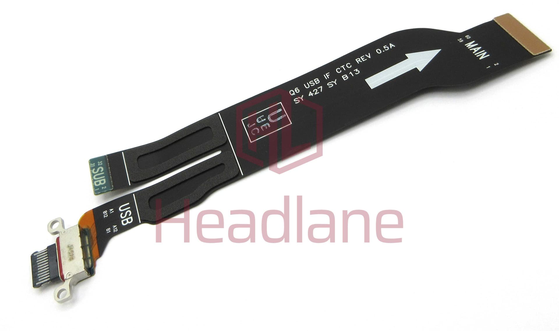 Samsung SM-F956 Galaxy Z Fold6 5G Charging Port Flex - GH59-15765A