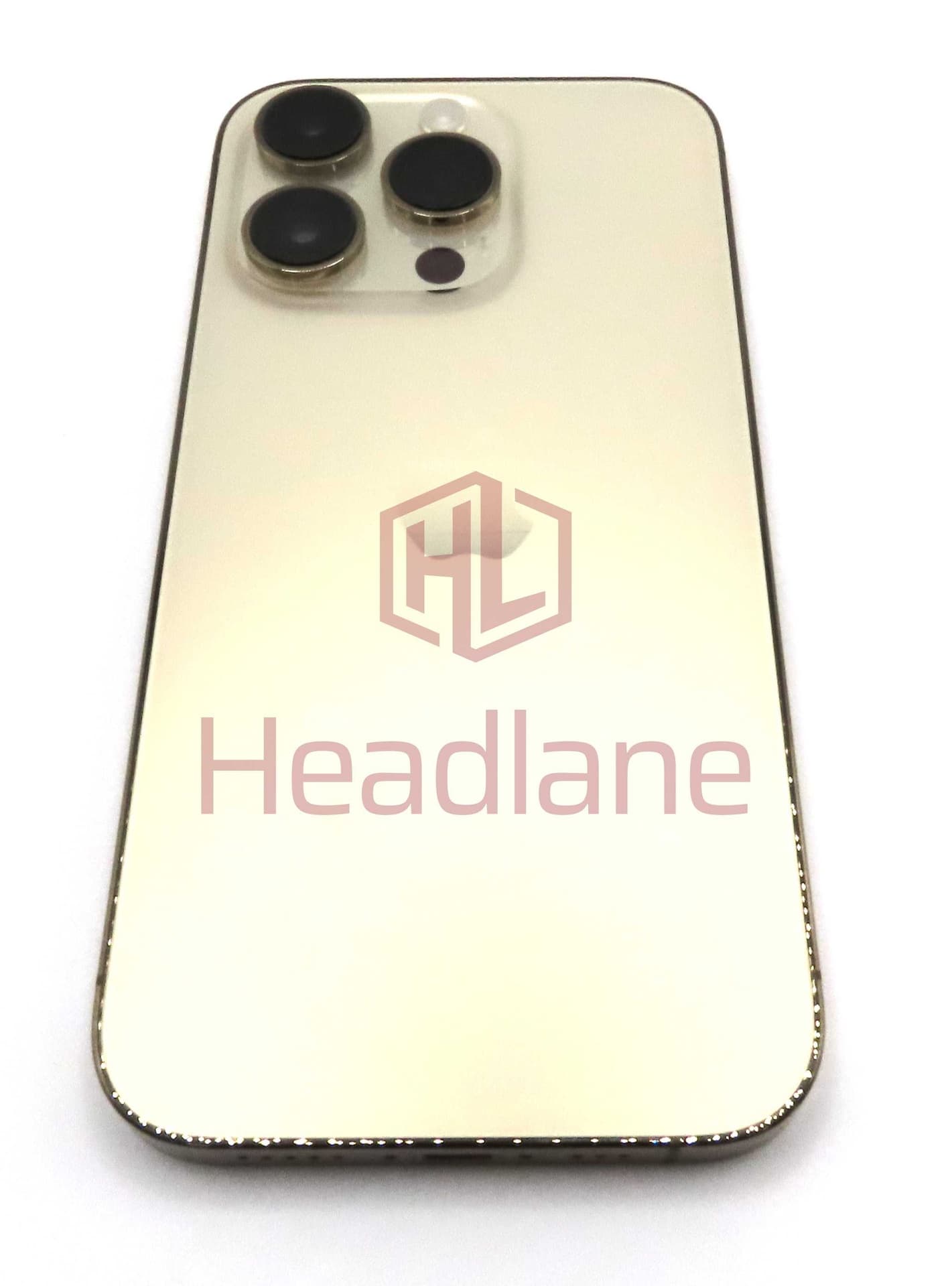 iPhone 14 Pro Back / Battery Cover + Small Parts - Gold (Pulled - Grade A) - IP14PHG-GL-A - Pulled Replacement Part