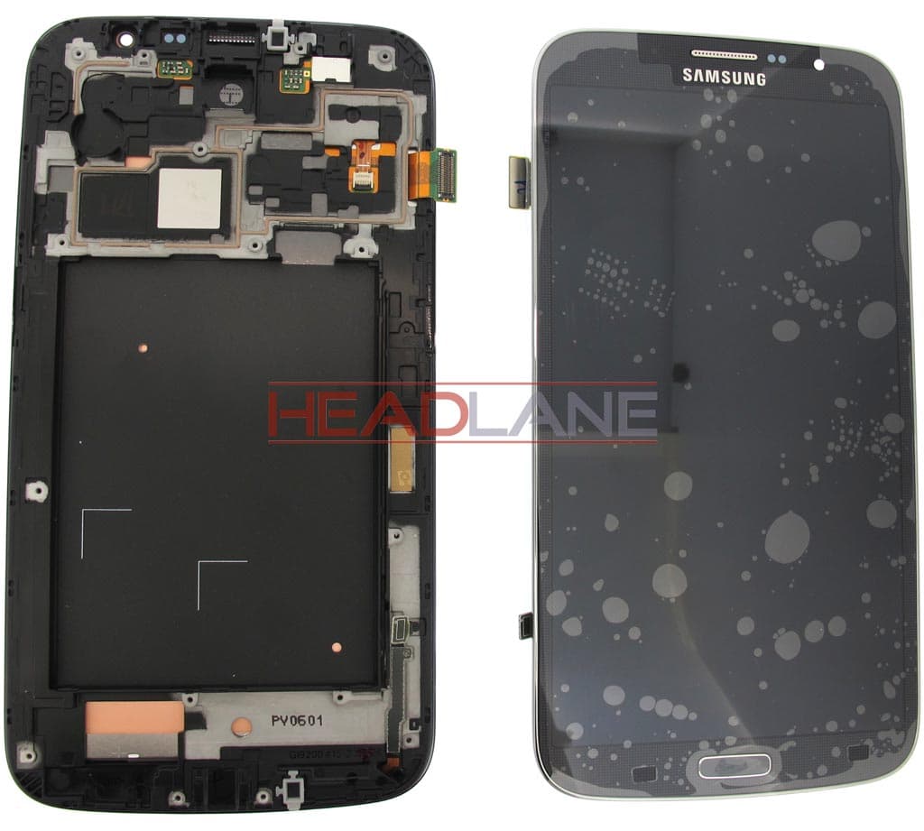 Samsung GT-I9205 Galaxy Mega 6.3 LTE LCD Display / Screen + Touch - Black - GH97-14751A - Samsung Replacement Part