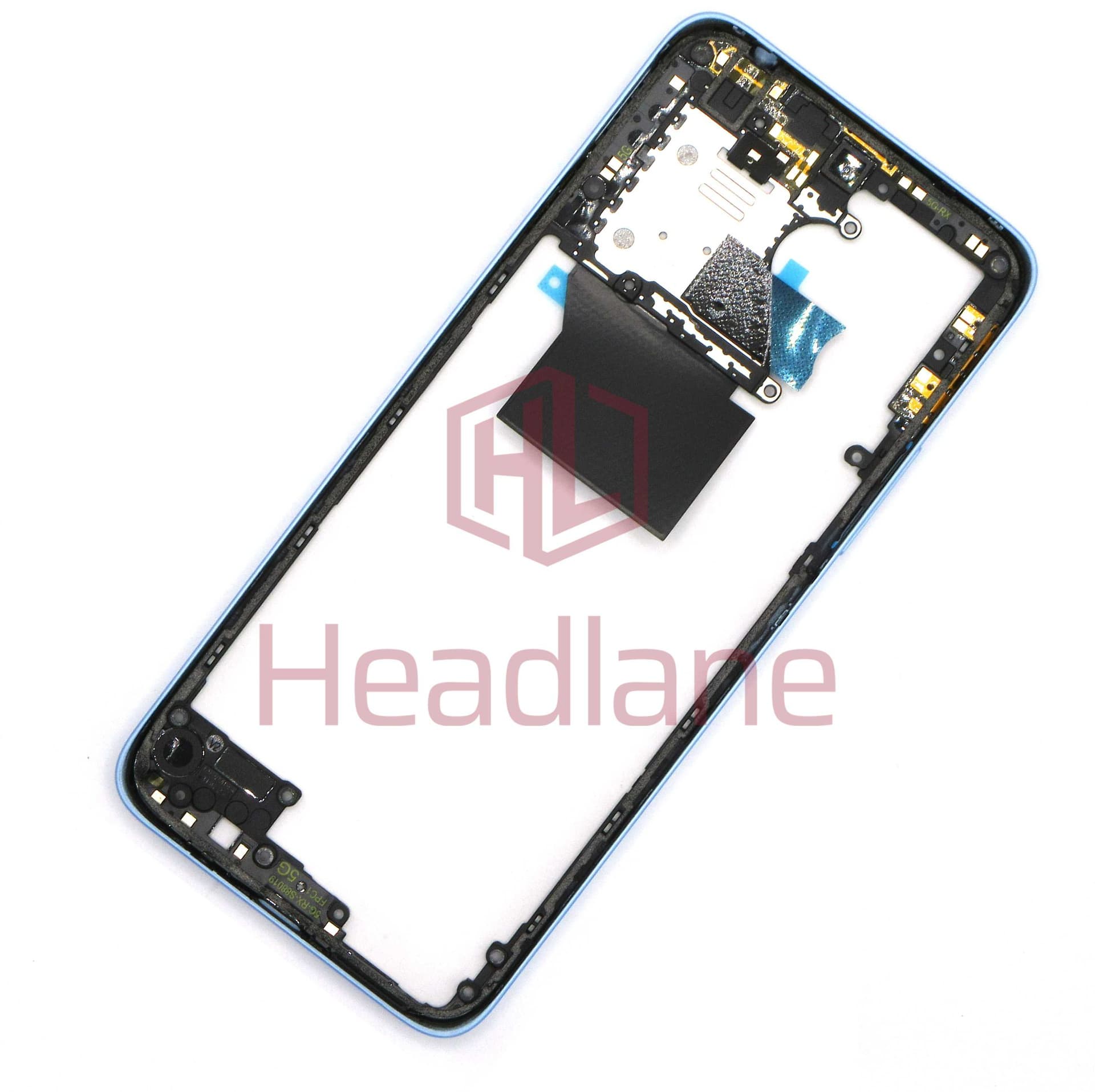 Xiaomi Redmi 12 5G Middle Cover / Chassis - Blue - 1610110000578A