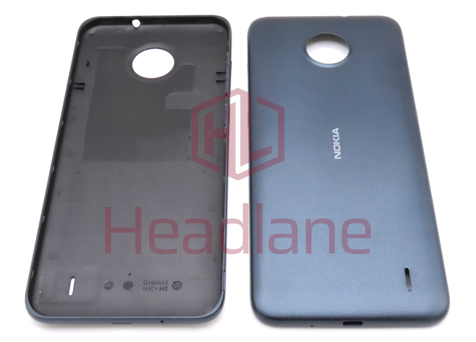 Nokia TA-1357 TA-1377 TA-1369 C30 Back / Battery Cover - Dark Grey - 286658605