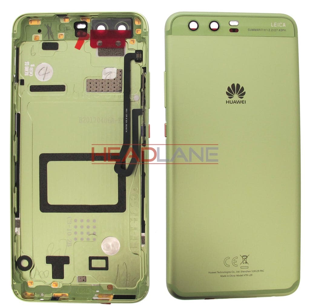 Huawei P10 Premium Battery Cover - Green - 02351JMG - Huawei Replacement Part