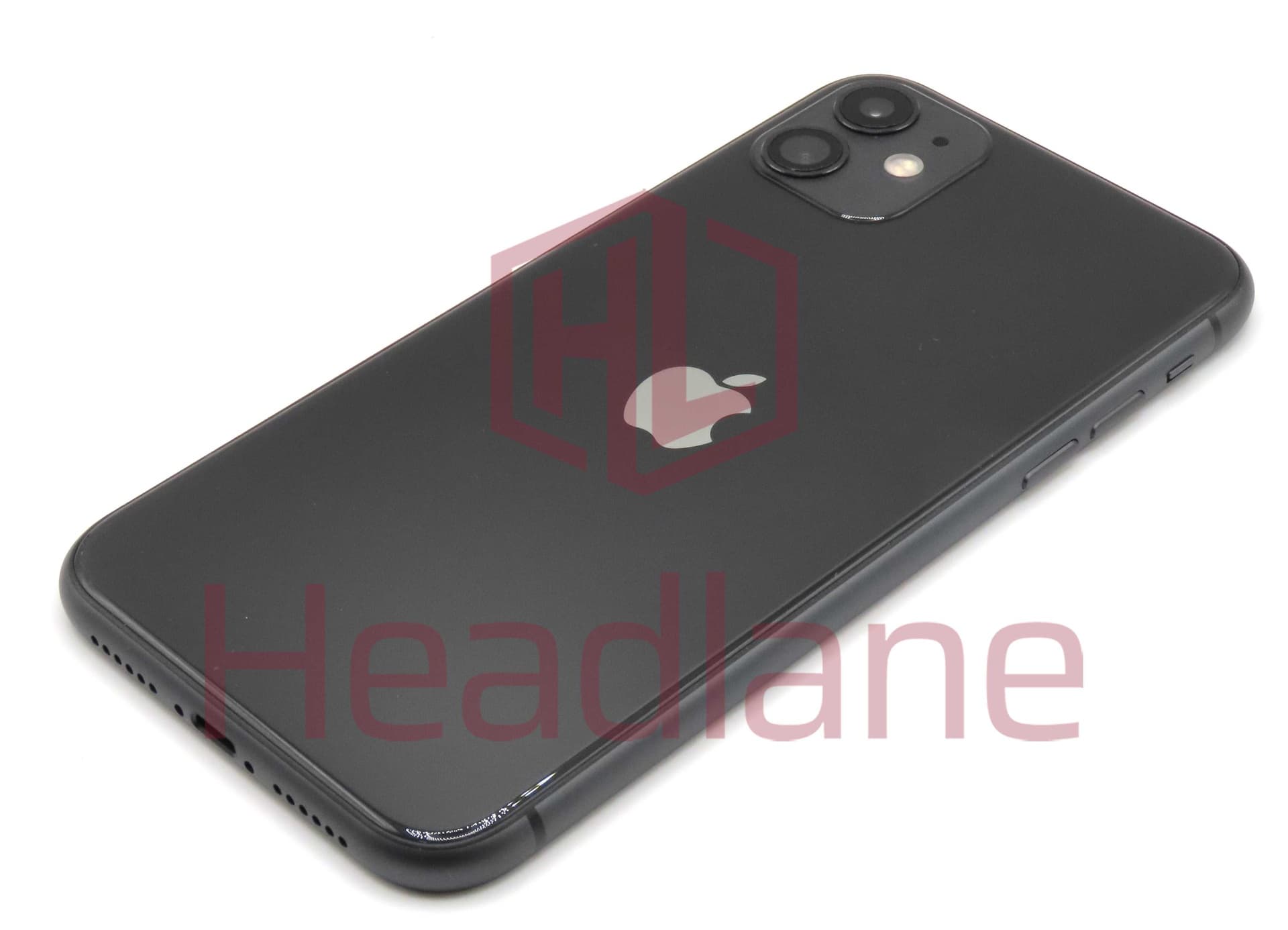 Apple iPhone 11 Back / Battery Cover + Small Parts - Black (Pulled - Grade B) - IP11BH-BK-B
