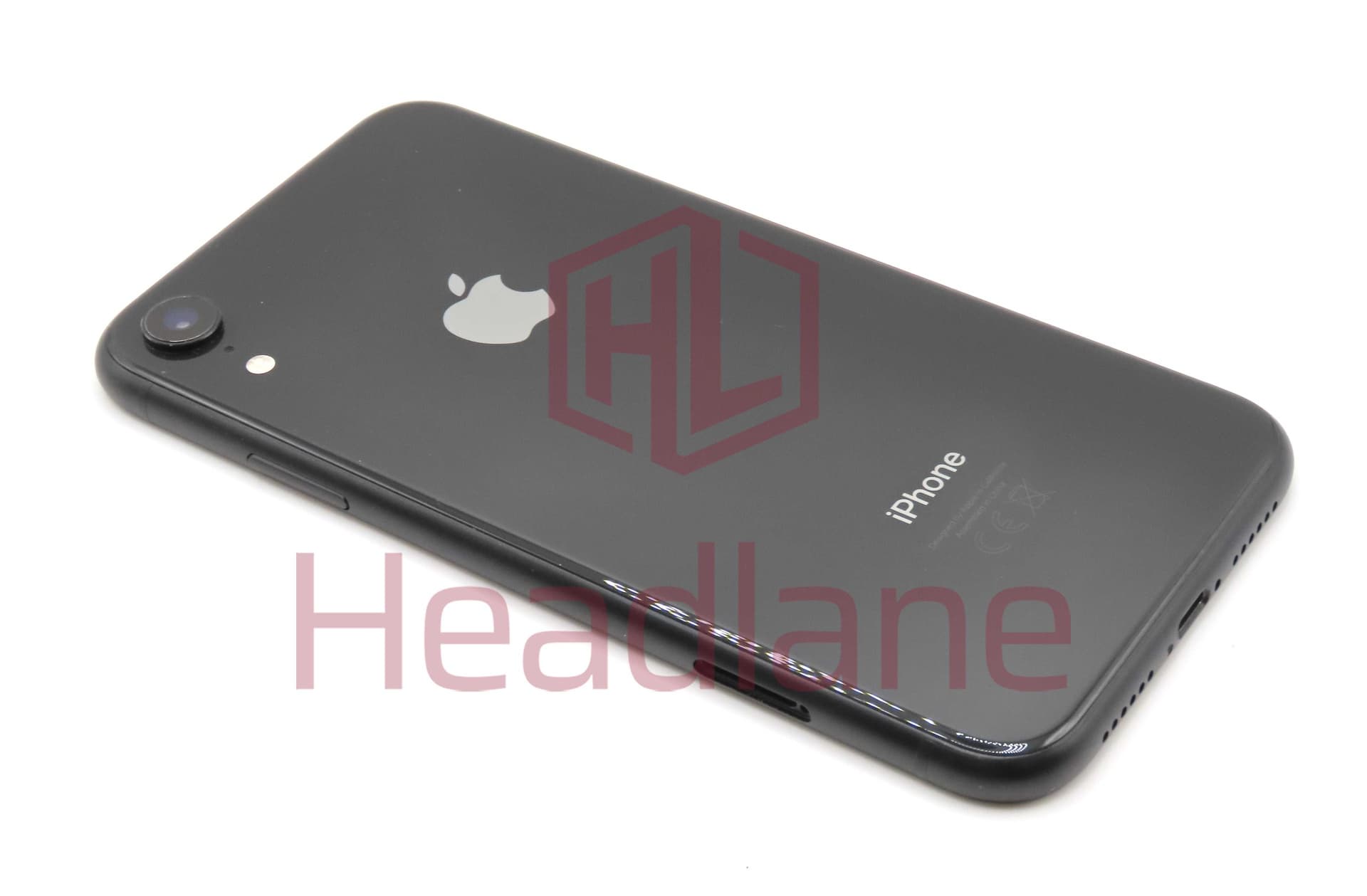 Apple iPhone XR Back / Battery Cover + Small Parts - Black (Pulled - Grade B) - IPXRBH-SG-B