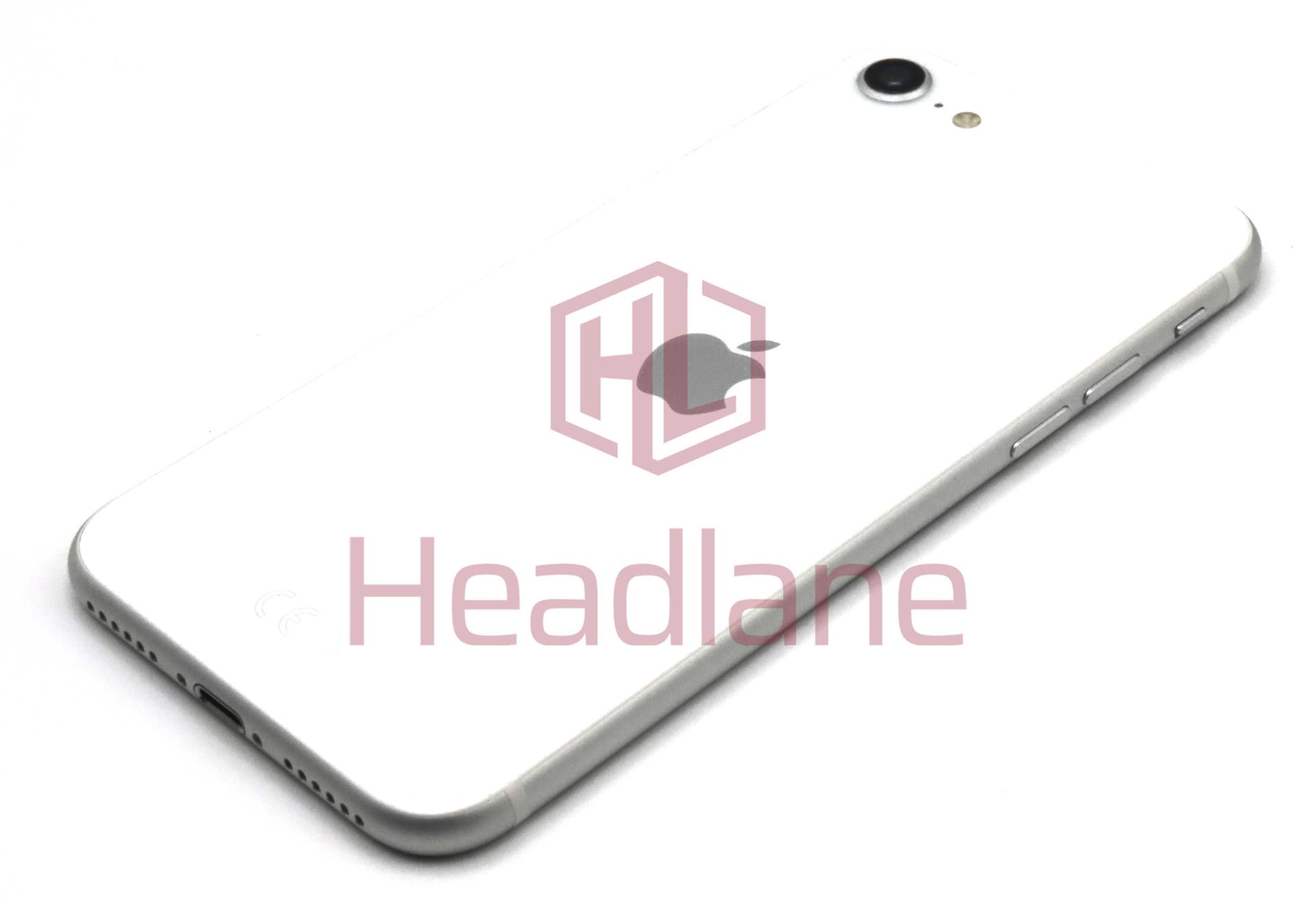iPhone SE (2nd Gen) Back / Battery Cover + Small Parts - White (Pulled - Grade A) - IPSE2BH-WT-A